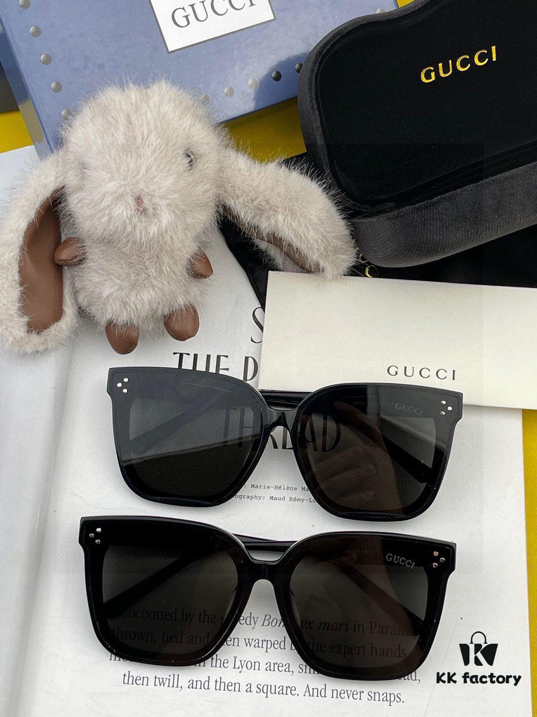 6931fdd73a89a121ed54e100 GUCCI 2025 Spring New Unisex Oversized Nylon Sunglasses Model G4803
