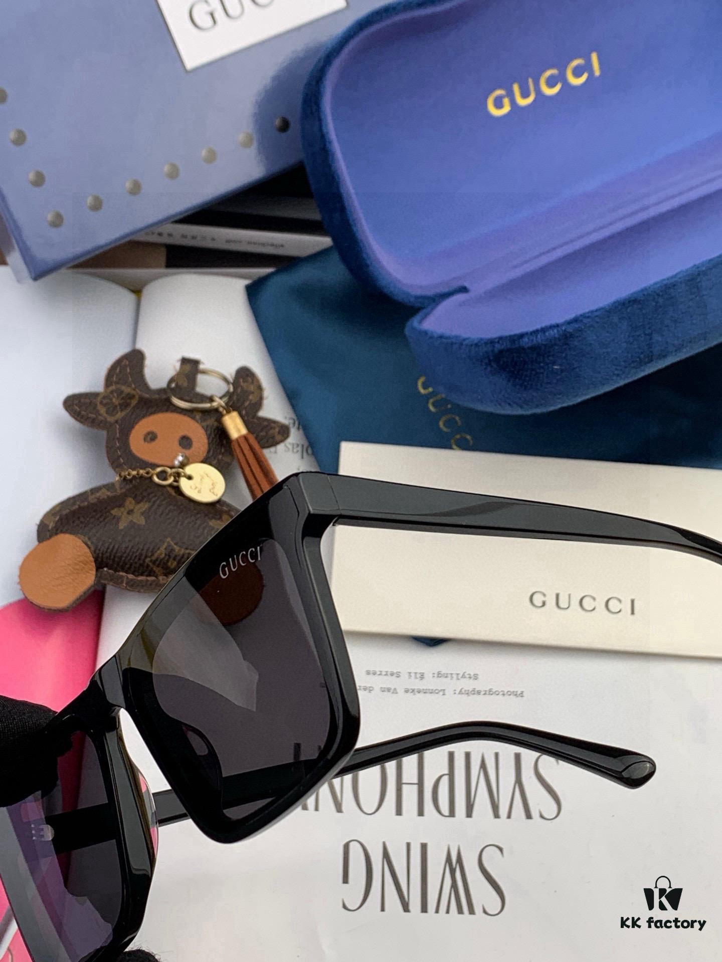 6931fdd83a89a121ed54e106 GUCCI 2025 New Spring Unisex Oversized One-Piece Sunglasses