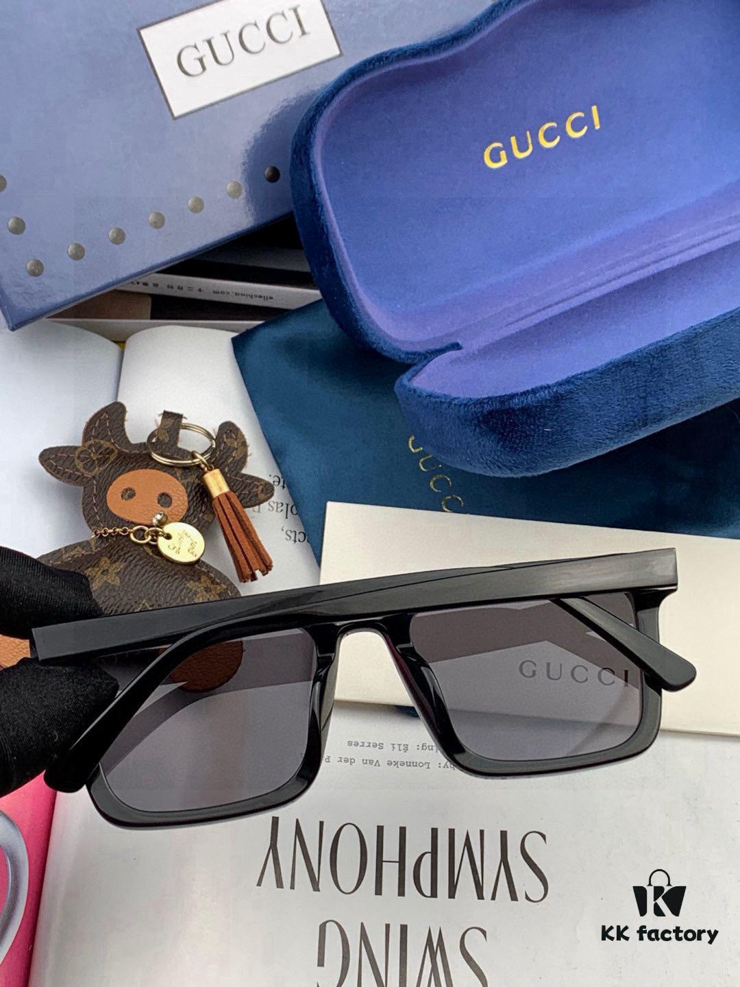 6931fdd83a89a121ed54e108 GUCCI 2025 New Spring Unisex Oversized One-Piece Sunglasses
