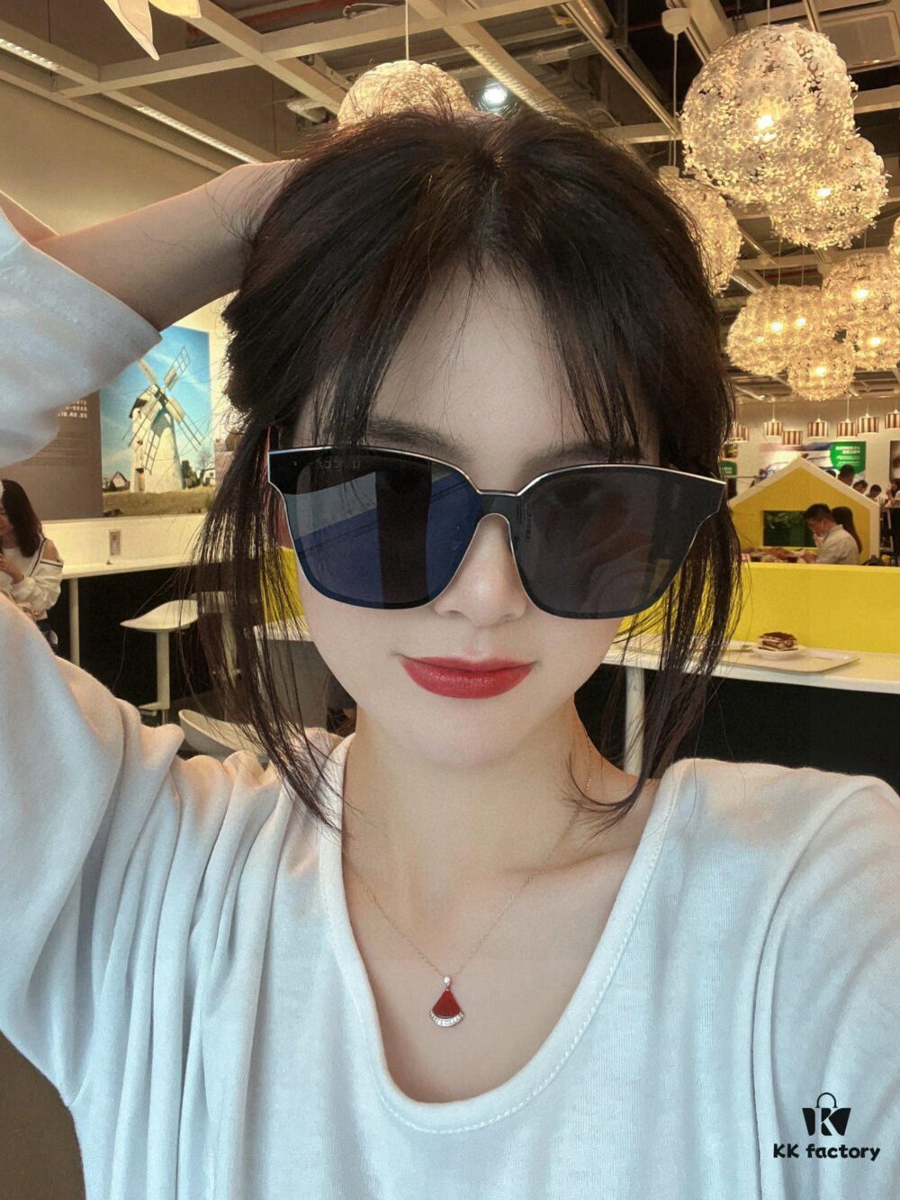 6931fdd83a89a121ed54e10a GUCCI 2025 New Spring Unisex Oversized One-Piece Sunglasses G380