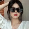 6931fdd93a89a121ed54e11c GUCCI 2025 New Spring Launch One-Piece Oversized Sunglasses, Unisex Nylon Frame UV-Protective Shades