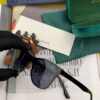 6931fdda3a89a121ed54e121 GUCCI 2025 New Spring Launch One-Piece Oversized Sunglasses, Unisex Nylon Frame UV-Protective Shades