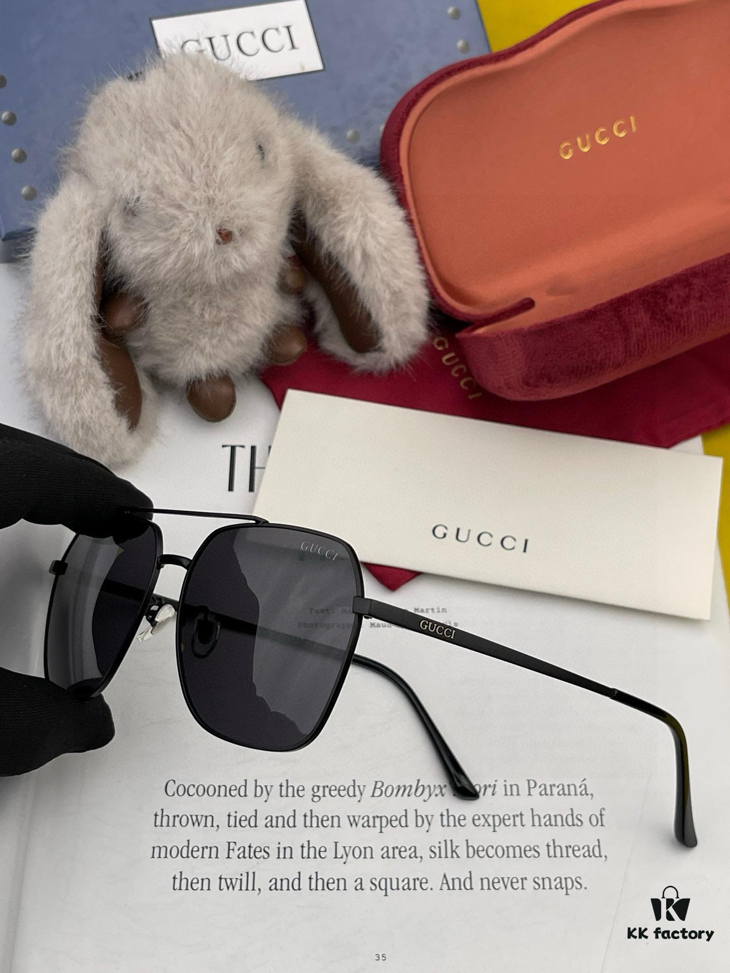 6931fddb3a89a121ed54e135 Gucci High-Quality Unisex Sunglasses, Imported Polarized Lenses by Polaroid, Aviator Style, UV Protection, Universal Fit for Driving and Fishing