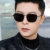 Gucci High-Quality Unisex Sunglasses, Polarized Pilot Style with Imported Polaroid Lenses, UV Protection, Fashionable Oversized Frame for Driving, Fishing, and Outdoor Use, Model: G9862