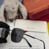 Gucci High-Quality Unisex Sunglasses, Polarized Pilot Style with Imported Polaroid Lenses, UV Protection, Fashionable Oversized Frame for Driving, Fishing, and Outdoor Use, Model: G9862