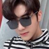 Gucci New Model One-Piece Driving Sunglasses, Celebrity Favorite, Unisex Aviator Sun Glasses
