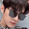Gucci New Model One-Piece Driving Sunglasses, Celebrity Favorite, Unisex Aviator Sun Glasses