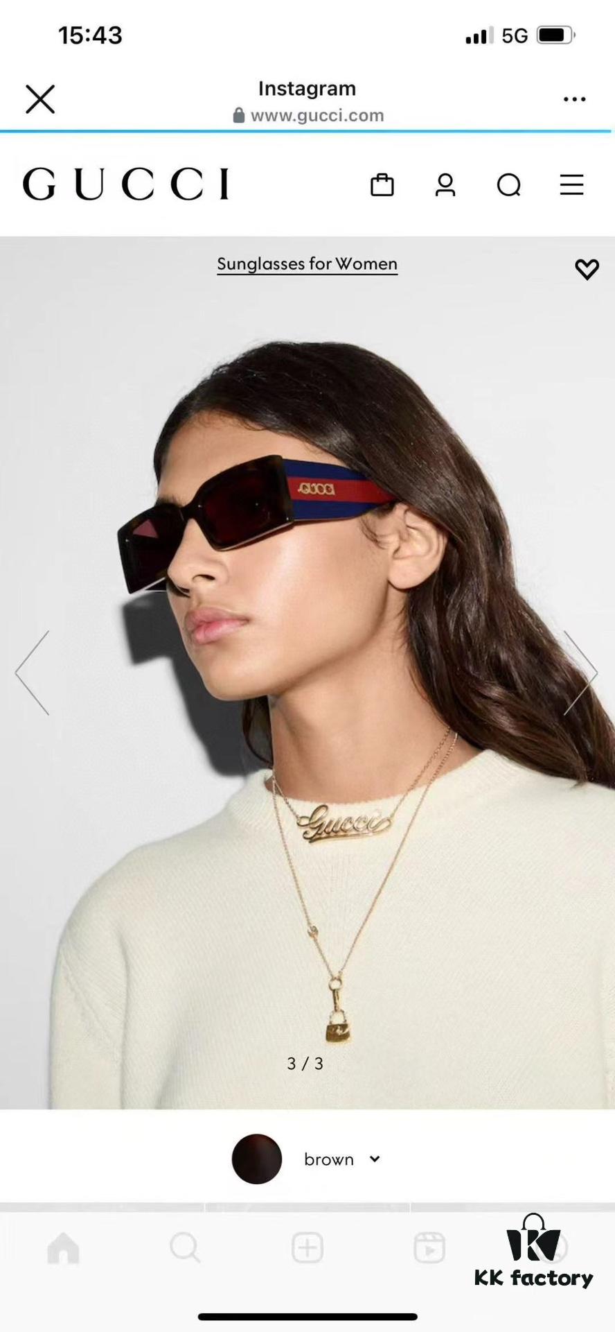 GUCCI GG1860S Sunglasses, 53-22-145, Glossy Black Acetate with Color-Injected Temples Featuring Gucci Logo