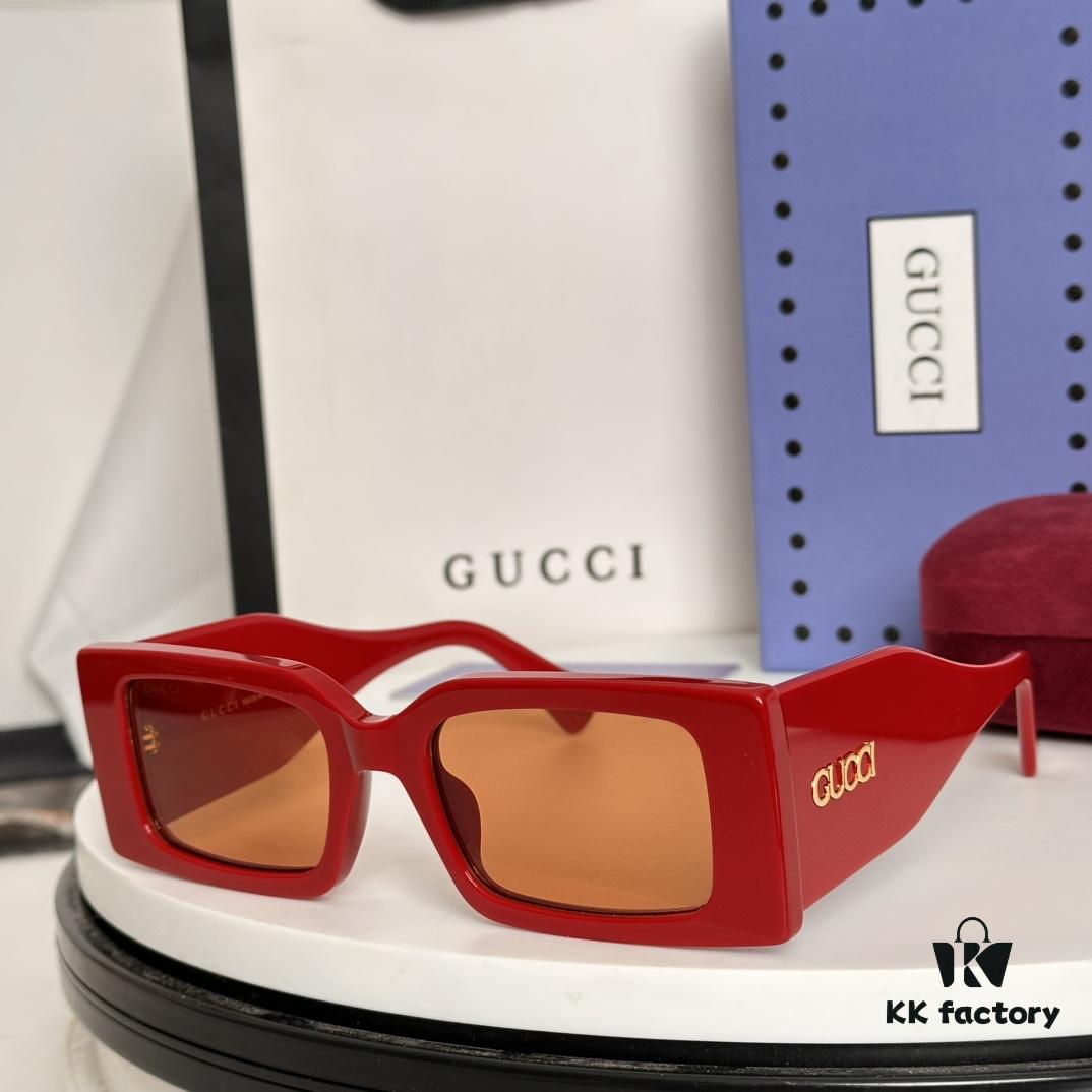 GUCCI GG1860S Sunglasses, 53-22-145, Glossy Black Acetate with Color-Injected Temples Featuring Gucci Logo
