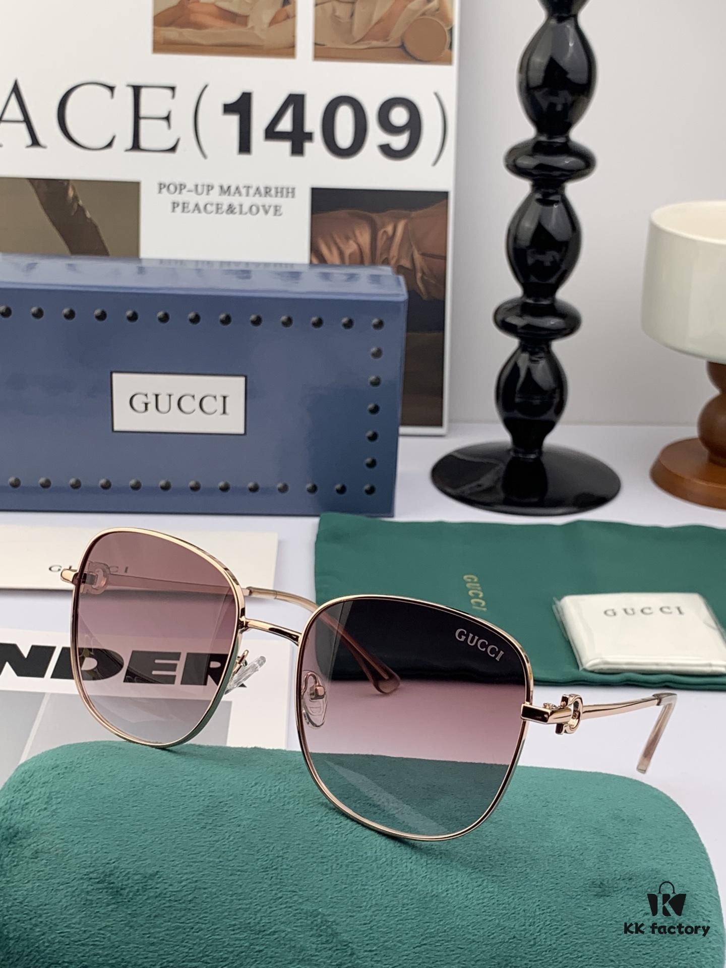 6931fde33a89a121ed54e1a0 GUCCI 2025 Spring New Arrival Latest Rectangular Sunglasses, Favored by Influencers for Full Charm and Playful Elegance with Excellent Metal Finish