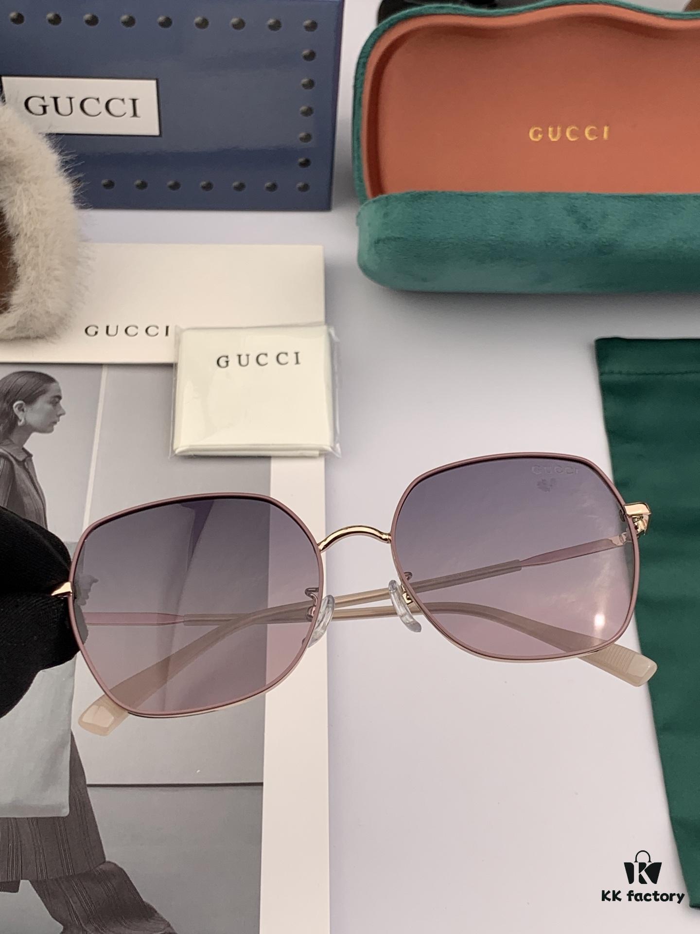 6931fde43a89a121ed54e1a6 Polarized Series Sunglasses Original GUCCI Influencer Hit Blue Classic Luxury Global Trend Fashion Round Frame Sunglasses High-End Quality Luxurious Logo Authentic Acetate Material Model: G9250