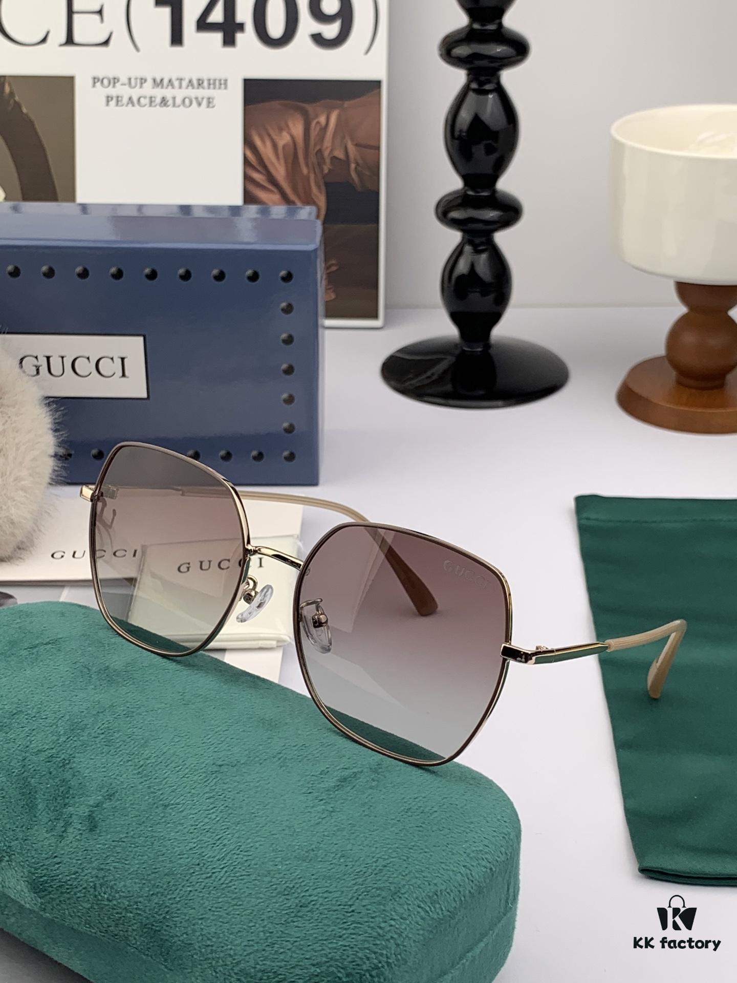 6931fde43a89a121ed54e1a7 Polarized Series Sunglasses Original GUCCI Influencer Hit Blue Classic Luxury Global Trend Fashion Round Frame Sunglasses High-End Quality Luxurious Logo Authentic Acetate Material Model: G9250