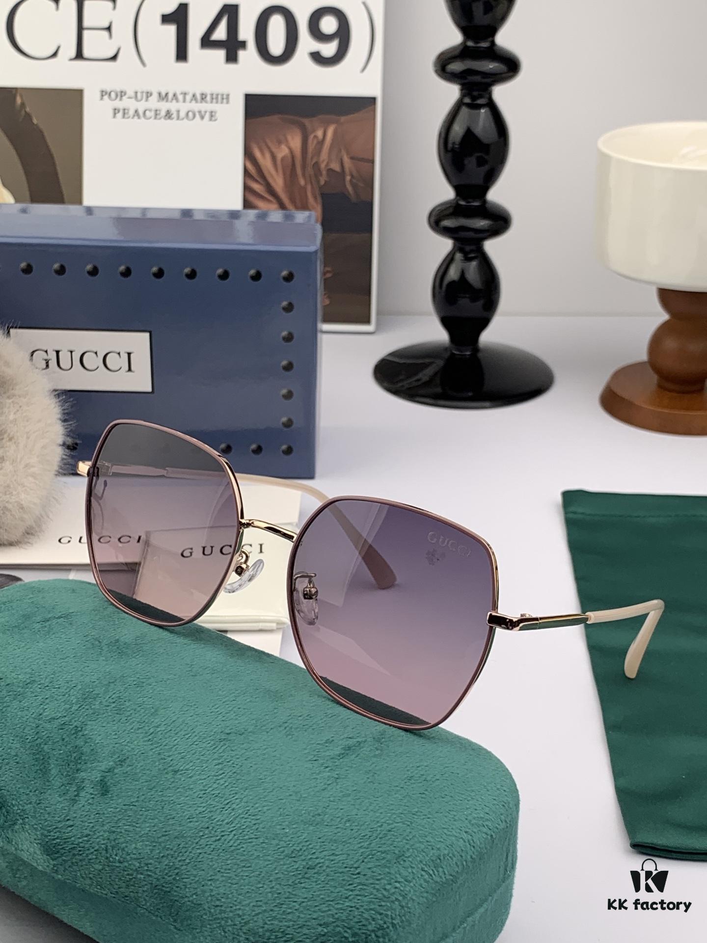 6931fde43a89a121ed54e1a8 Polarized Series Sunglasses Original GUCCI Influencer Hit Blue Classic Luxury Global Trend Fashion Round Frame Sunglasses High-End Quality Luxurious Logo Authentic Acetate Material Model: G9250
