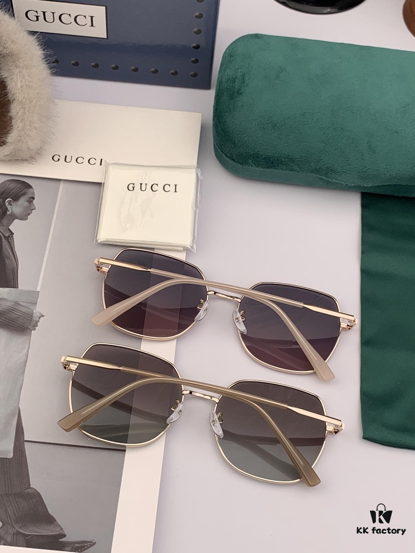 6931fde43a89a121ed54e1aa Polarized Series Sunglasses Original GUCCI Influencer Hit Blue Classic Luxury Global Trend Fashion Round Frame Sunglasses High-End Quality Luxurious Logo Authentic Acetate Material Model: G9250