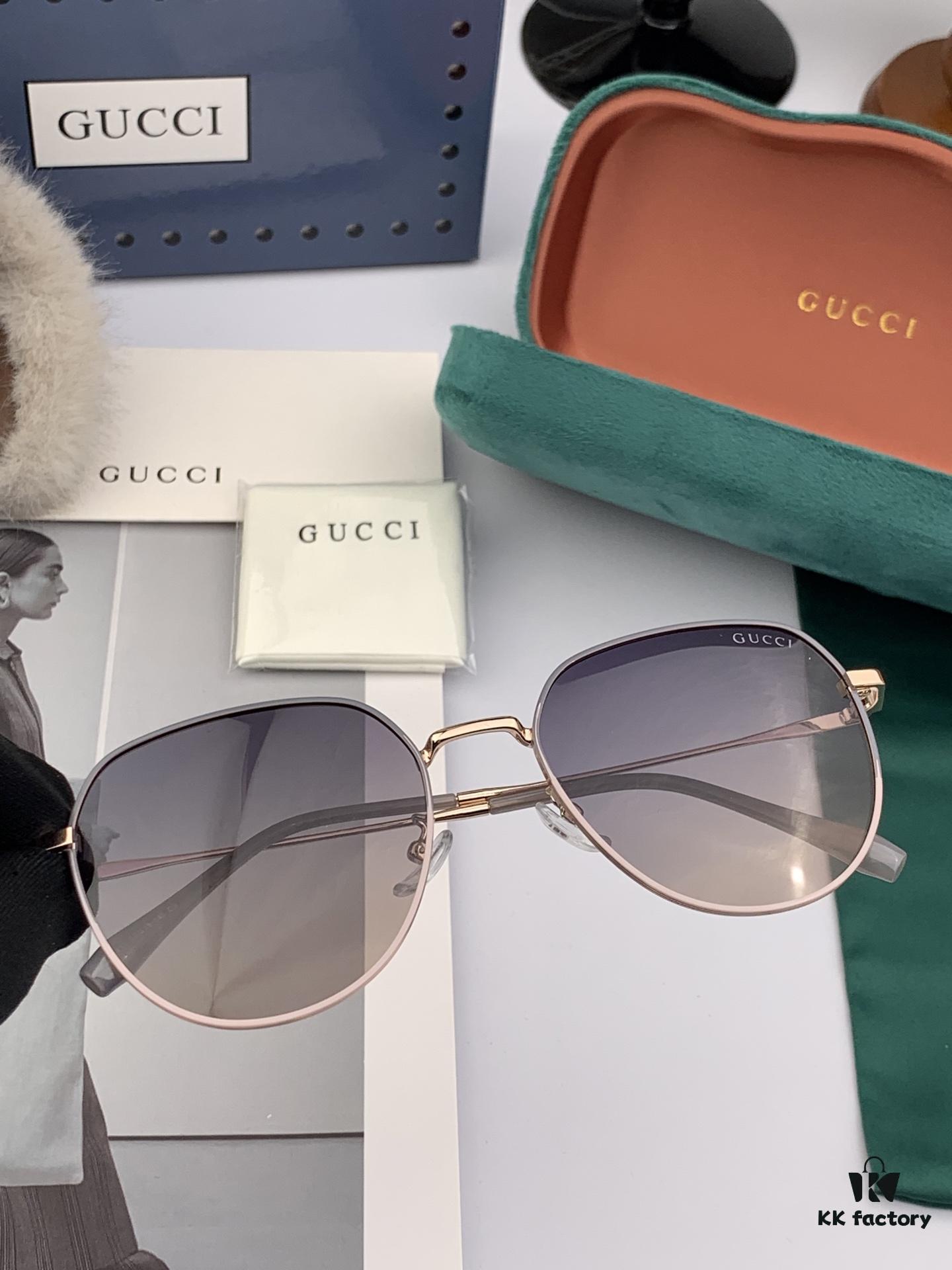 6931fde43a89a121ed54e1ae Polarized Series Sunglasses Original GUCCI Influencer Super Hit Blue Classic Luxury Global Trend Fashion Round Frame Sunglasses High-End Quality Luxury Logo Authentic Acetate Material Model: G1241