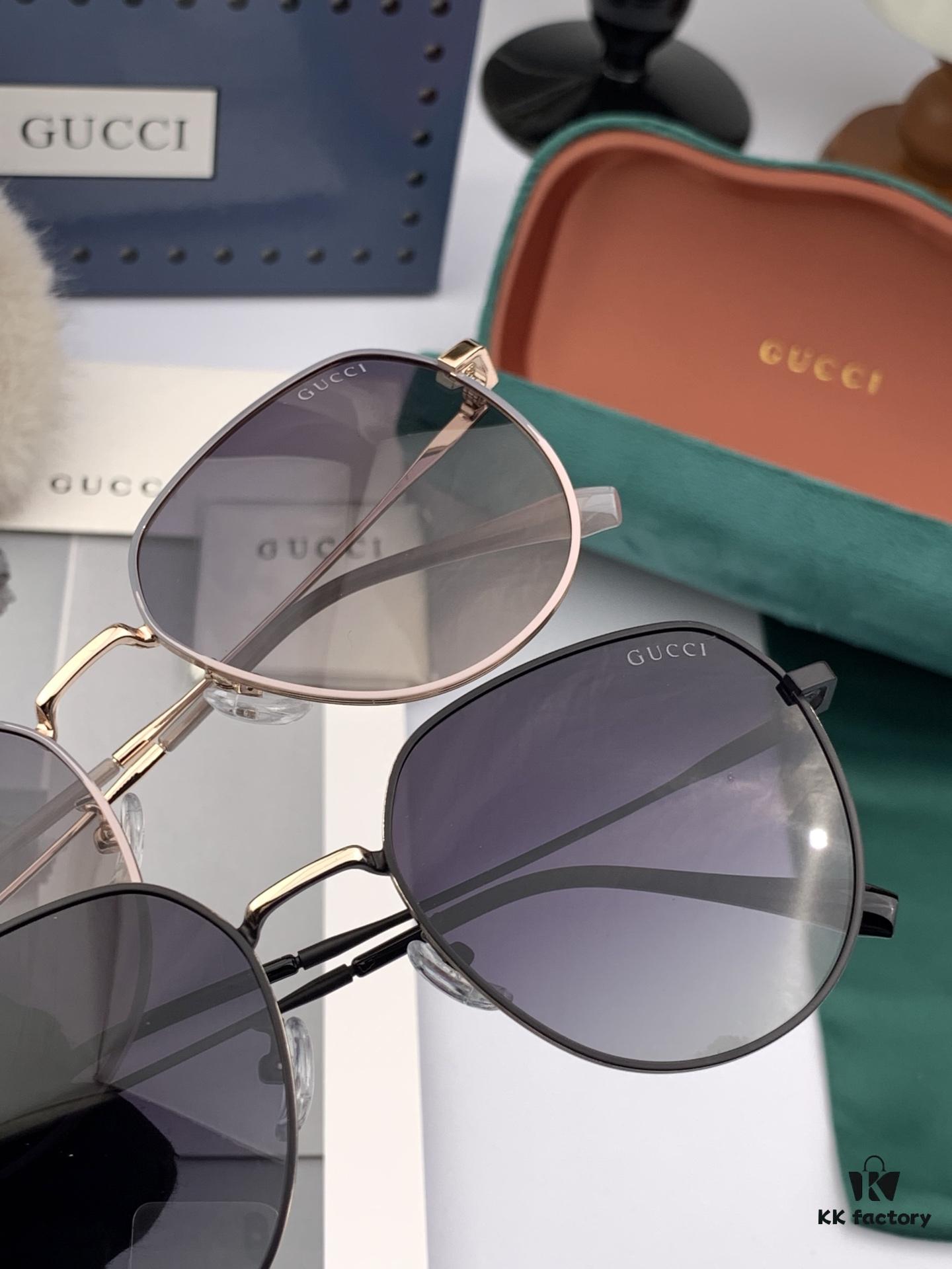 6931fde43a89a121ed54e1b2 Polarized Series Sunglasses Original GUCCI Influencer Super Hit Blue Classic Luxury Global Trend Fashion Round Frame Sunglasses High-End Quality Luxury Logo Authentic Acetate Material Model: G1241