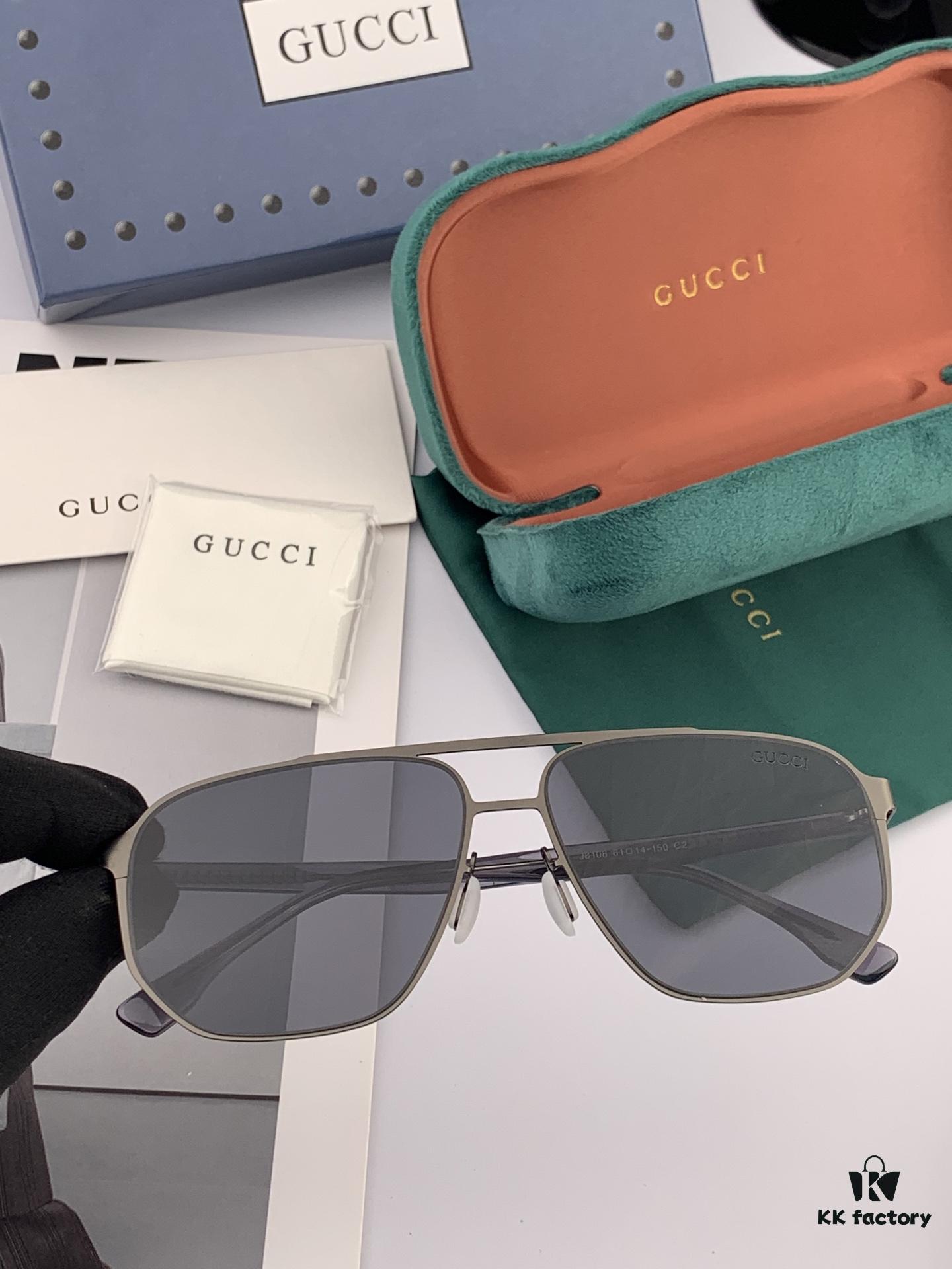6931fde63a89a121ed54e1c0 GUCCI Men's Colorful Pilot Polarized Sunglasses