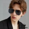 6931fde83a89a121ed54e1e2 GUCCI Men's Colorful Pilot Polarized Sunglasses