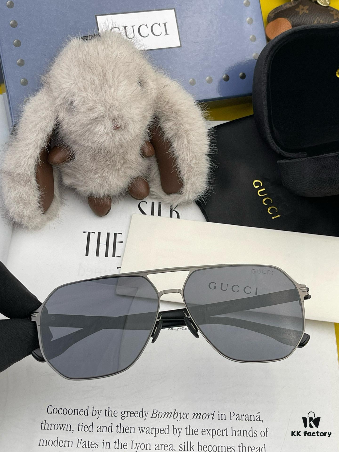 6931fde93a89a121ed54e1ec GUCCI Men's Colorful Pilot Polarized Sunglasses