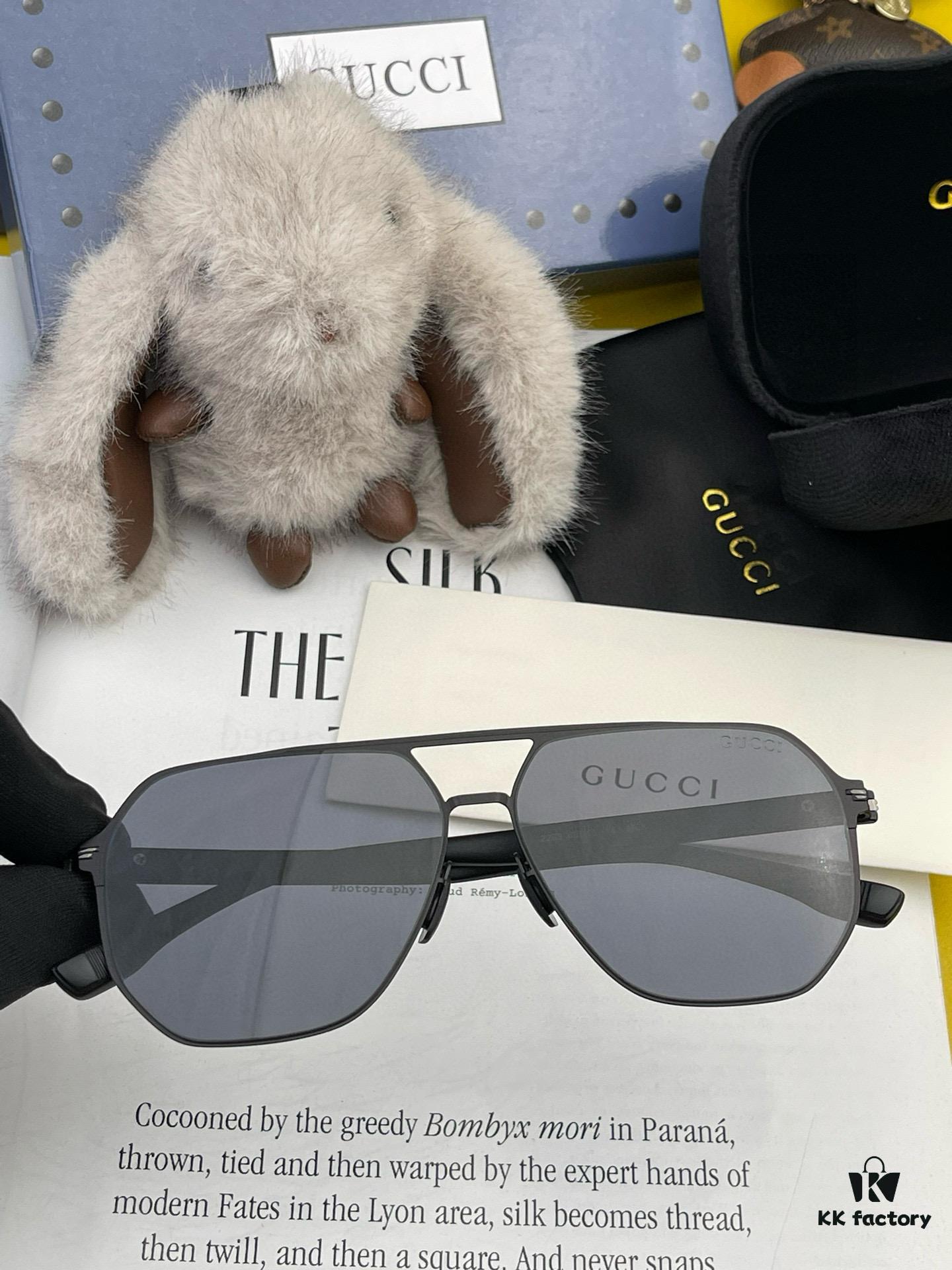 6931fde93a89a121ed54e1ed GUCCI Men's Colorful Pilot Polarized Sunglasses