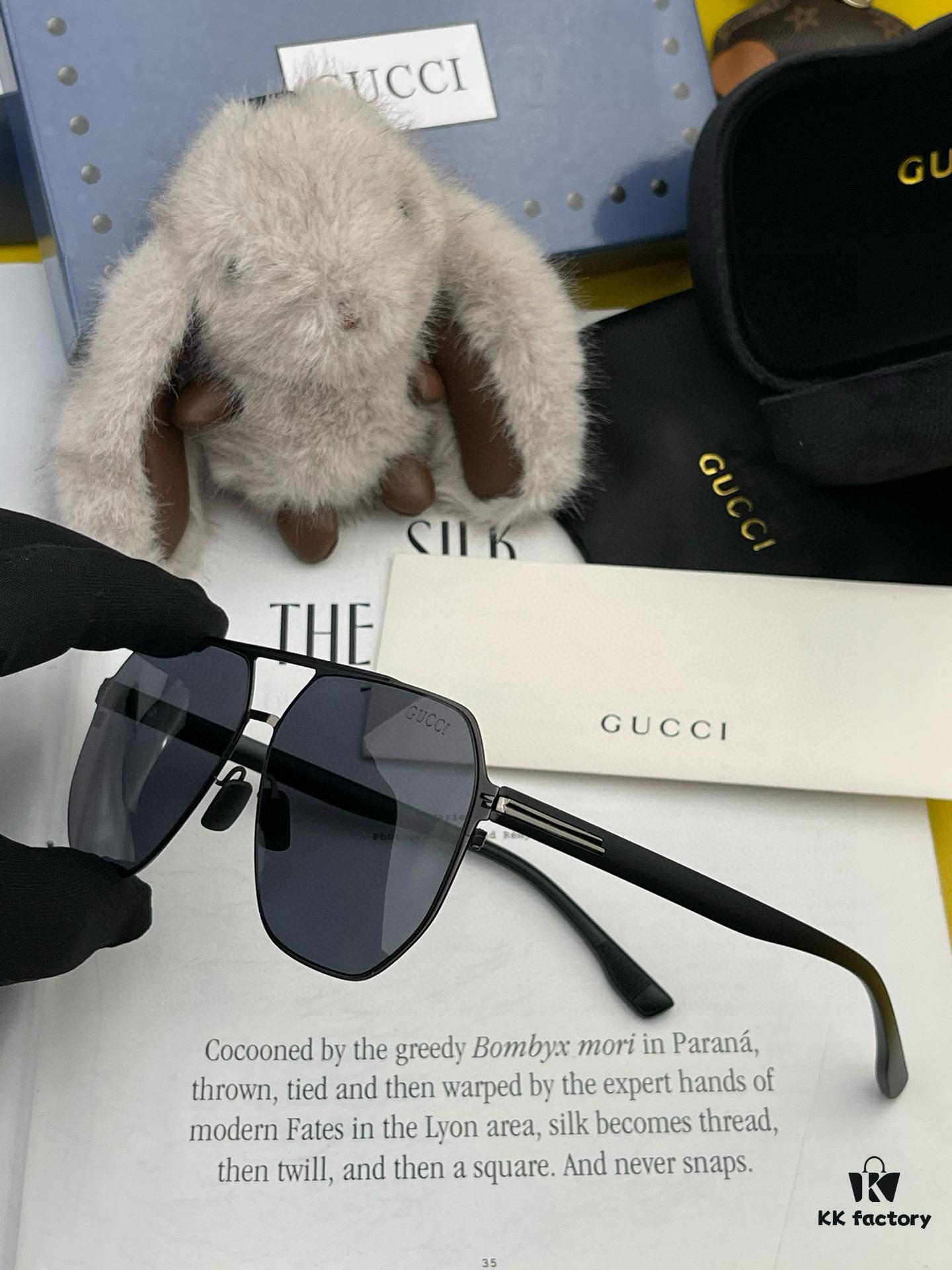 6931fde93a89a121ed54e1ee GUCCI Men's Colorful Pilot Polarized Sunglasses