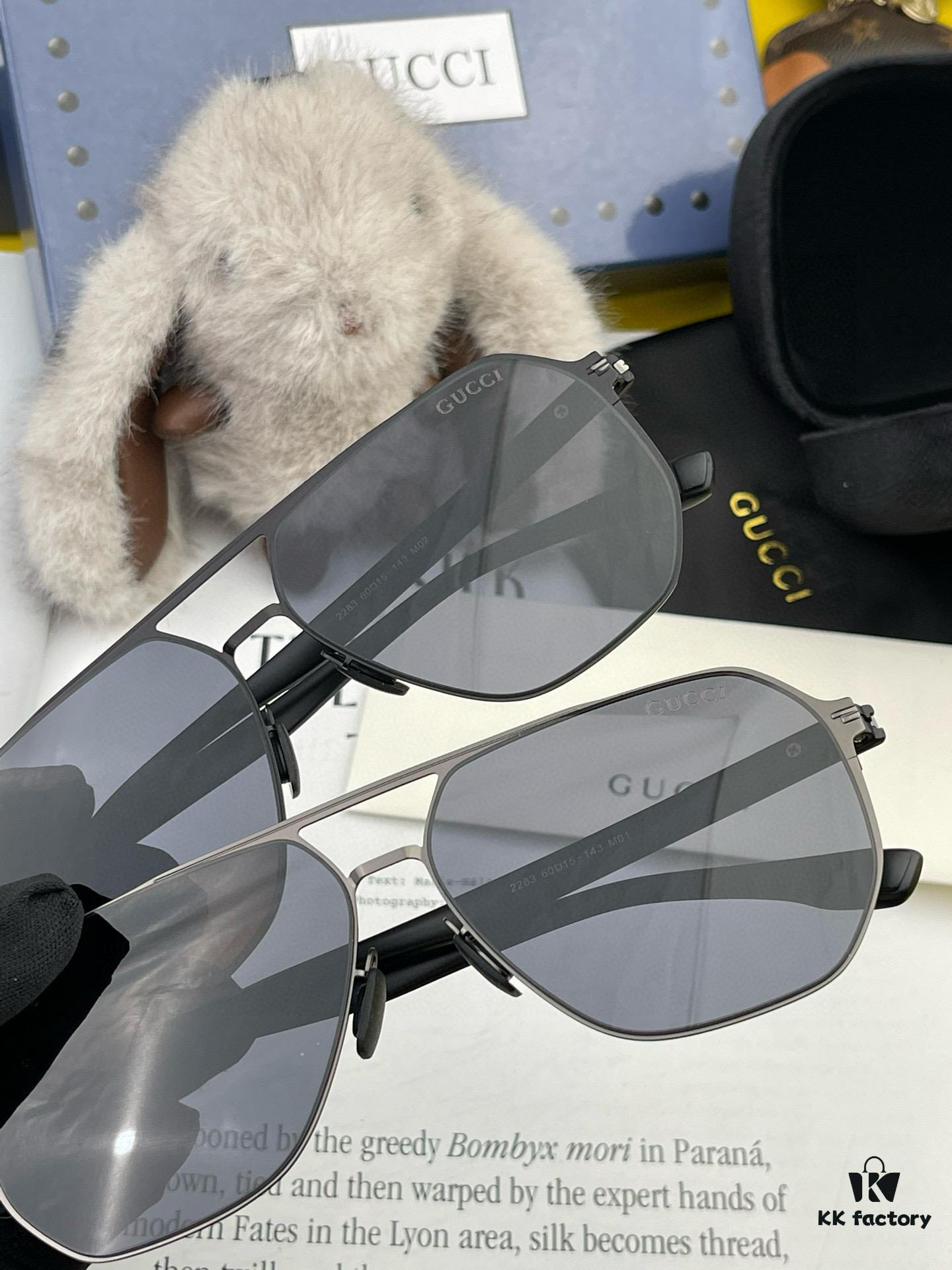 6931fde93a89a121ed54e1f0 GUCCI Men's Colorful Pilot Polarized Sunglasses