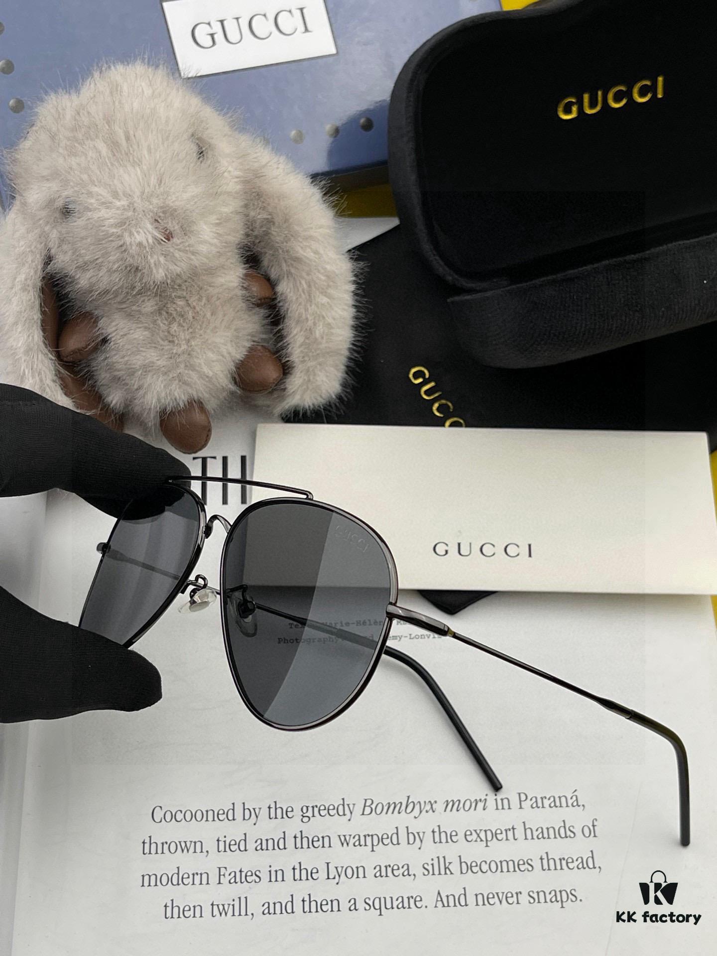 6931fdeb3a89a121ed54e203 GUCCI 2025 New Unisex Polygonal Sunglasses Model 1865