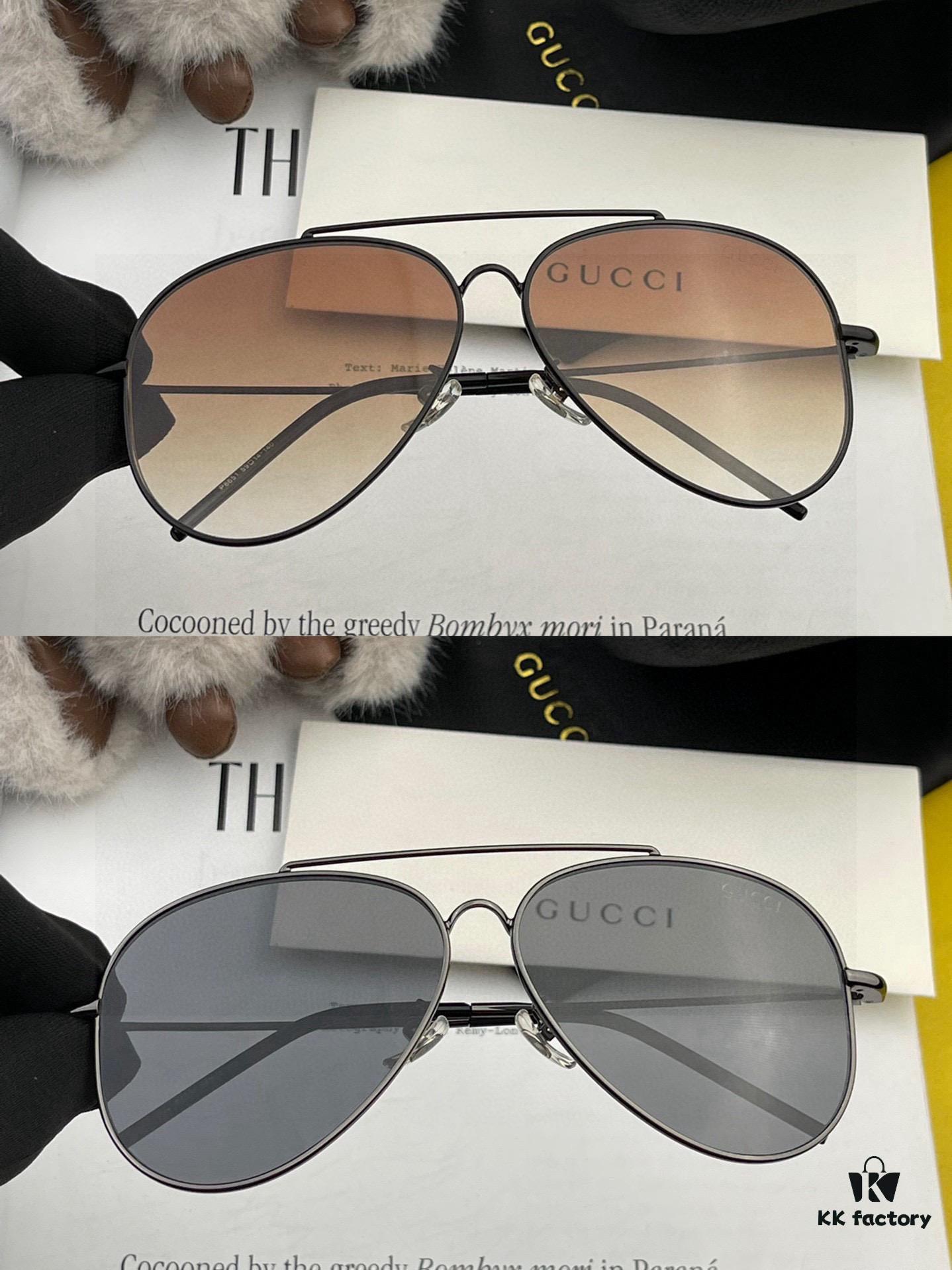 6931fdeb3a89a121ed54e204 GUCCI 2025 New Unisex Polygonal Sunglasses Model 1865