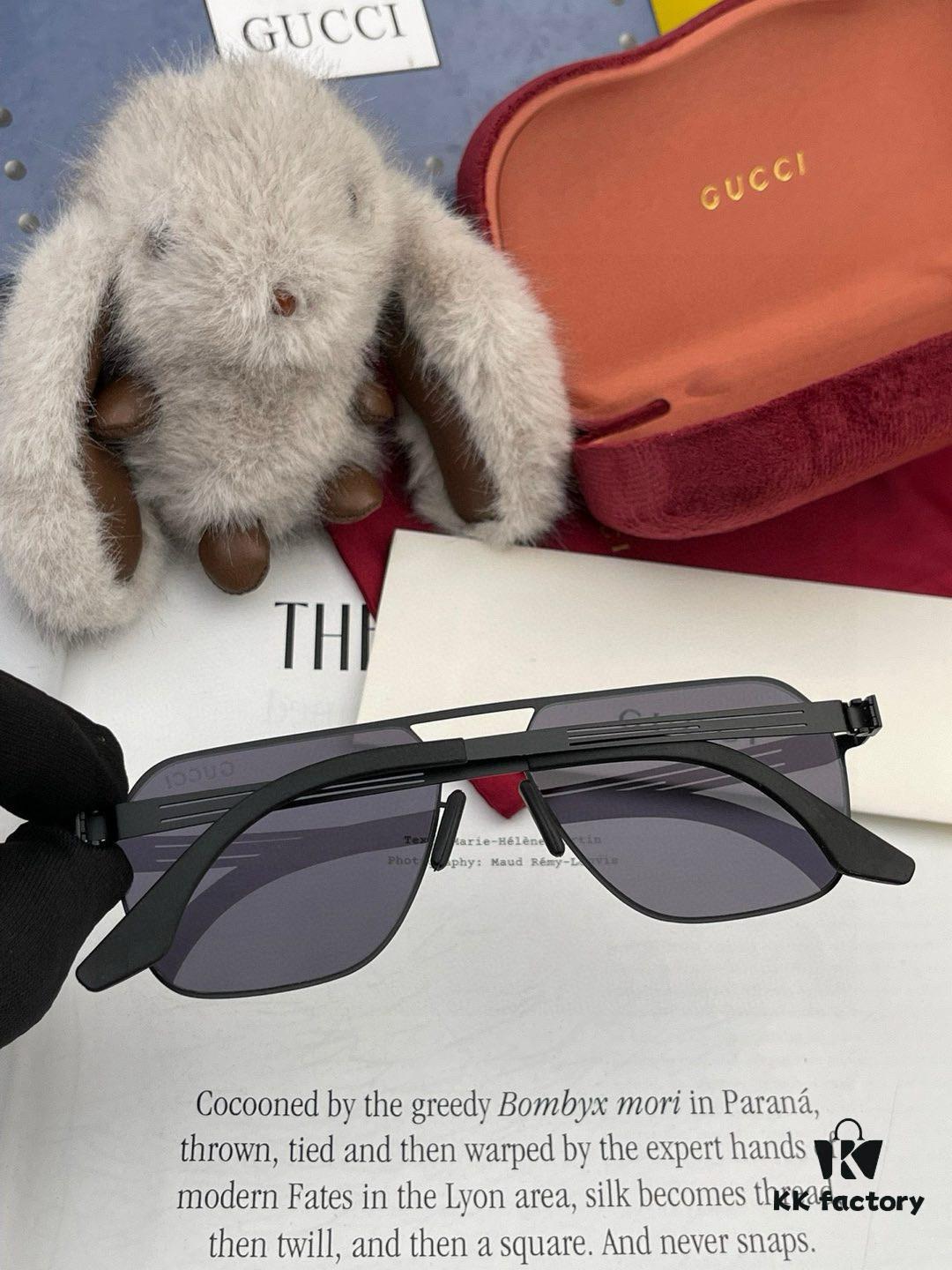 6931fdeb3a89a121ed54e20c GUCCI 2025 New Unisex Polygonal Sunglasses G0862, Electroplated Finish, Never Fades, Ultra-Lightweight and Highly Elastic, Screw-Free Design, Unbreakable, HD Nylon Lenses, Premium Craftsmanship, Original Materials, Stylish and Versatile