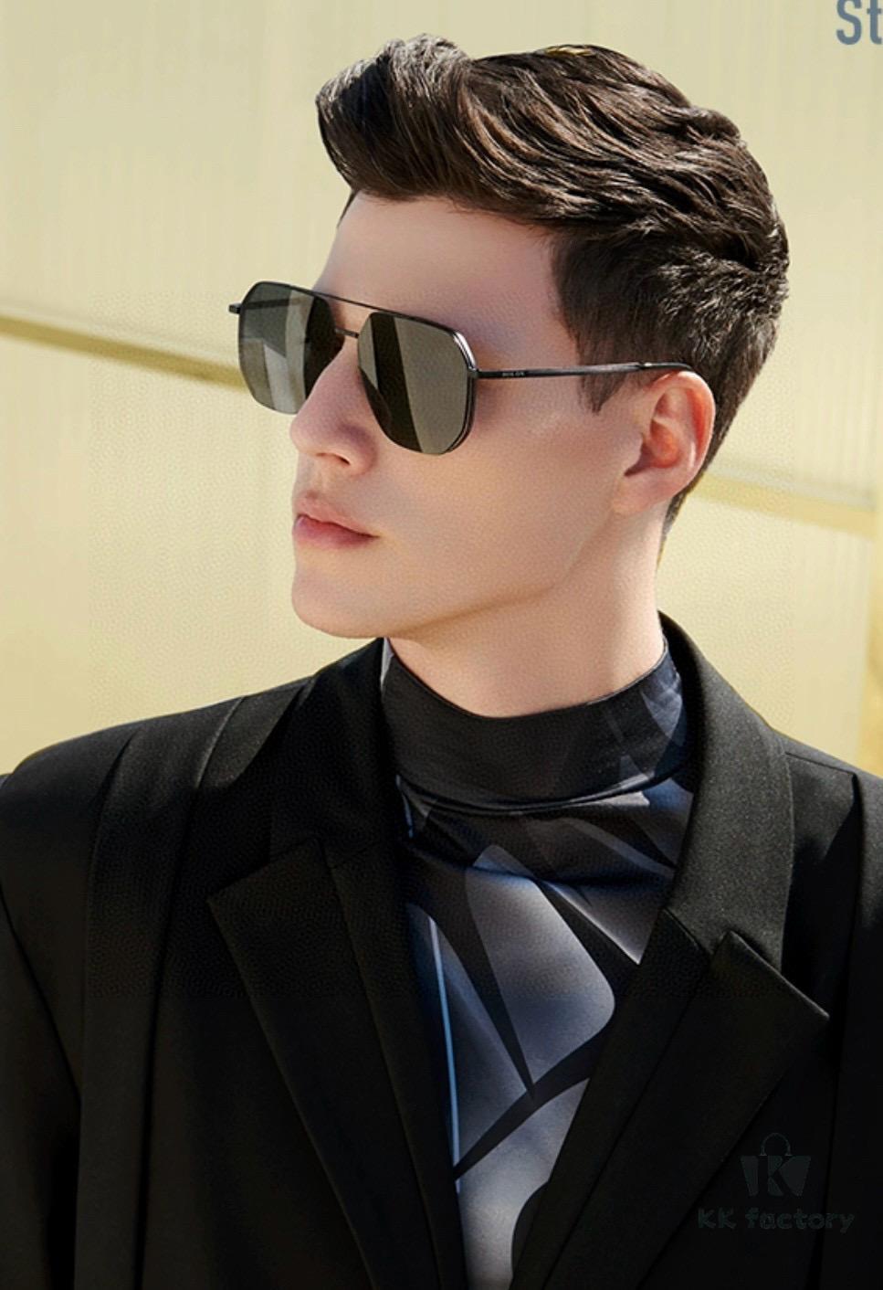 6931fdec3a89a121ed54e20f GUCCI Men's Colorful Pilot Polarized Sunglasses