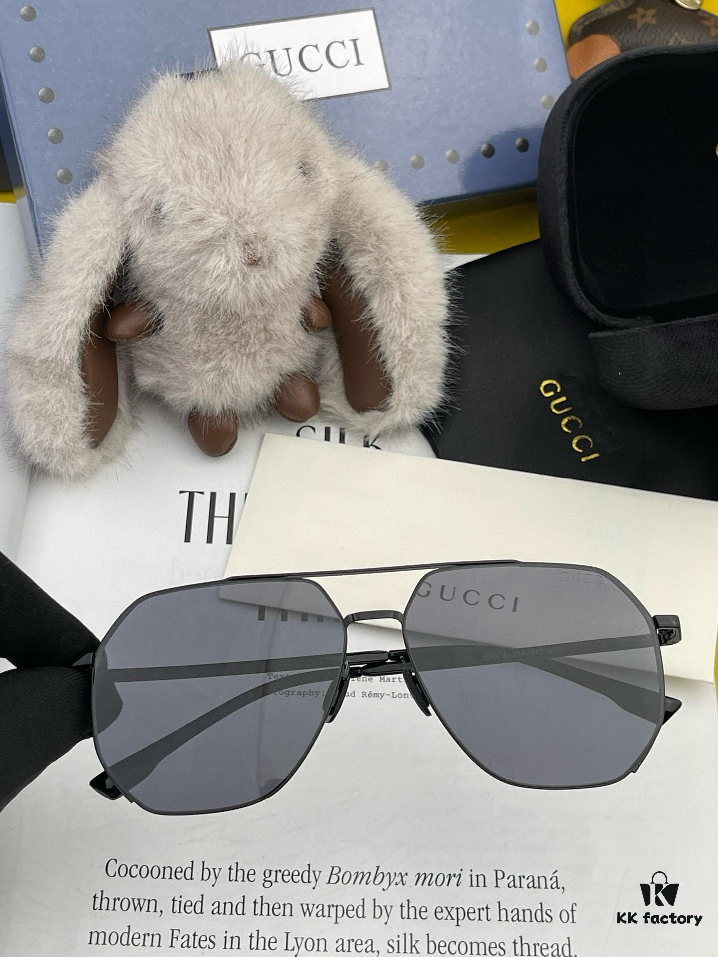 6931fdec3a89a121ed54e210 GUCCI Men's Colorful Pilot Polarized Sunglasses