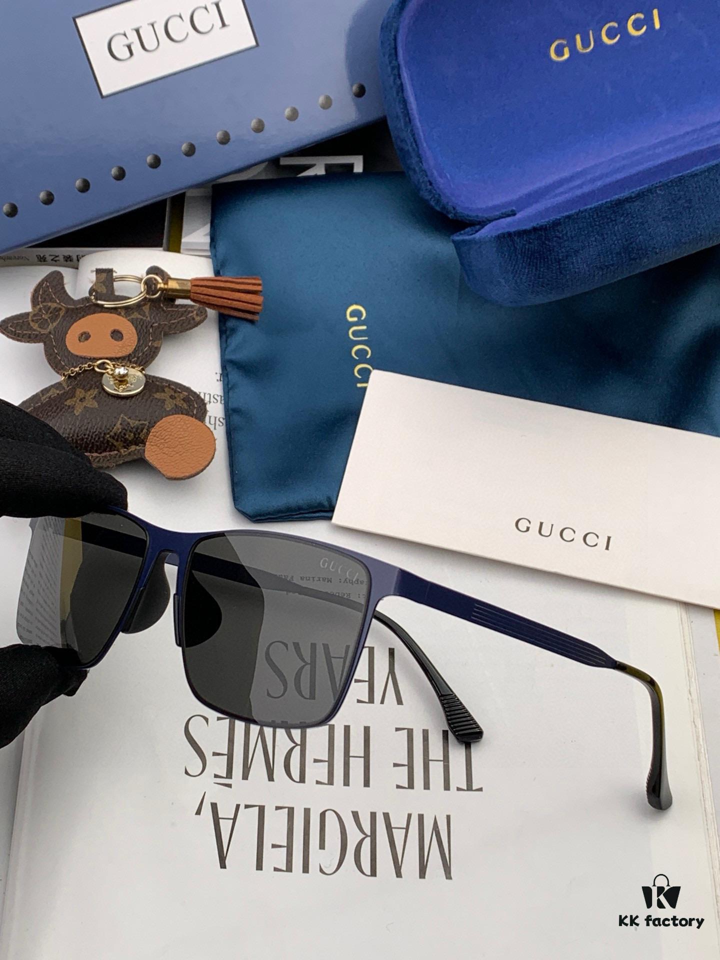 6931fdee3a89a121ed54e230 GUCCI Men's Colorful Pilot Polarized Sunglasses