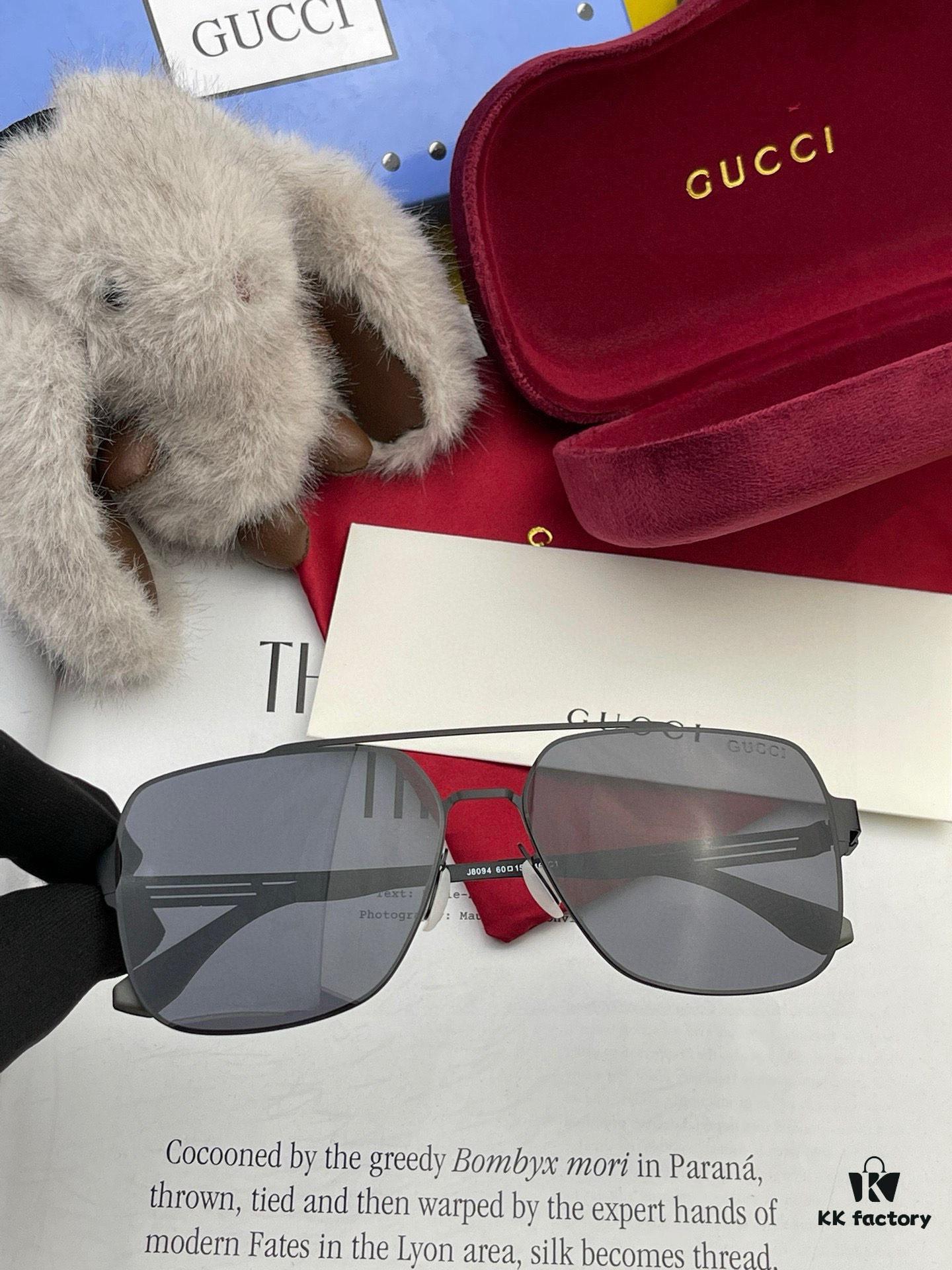 6931fdef3a89a121ed54e23d GUCCI 2025 New Unisex Polygonal Sunglasses with IP Plating, Ultra-Lightweight and Highly Elastic, Screw-Free Design, Scratch-Resistant and Unbreakable, High-Definition Nylon Lenses, Premium Craftsmanship, Original Materials, Stylish and Versatile