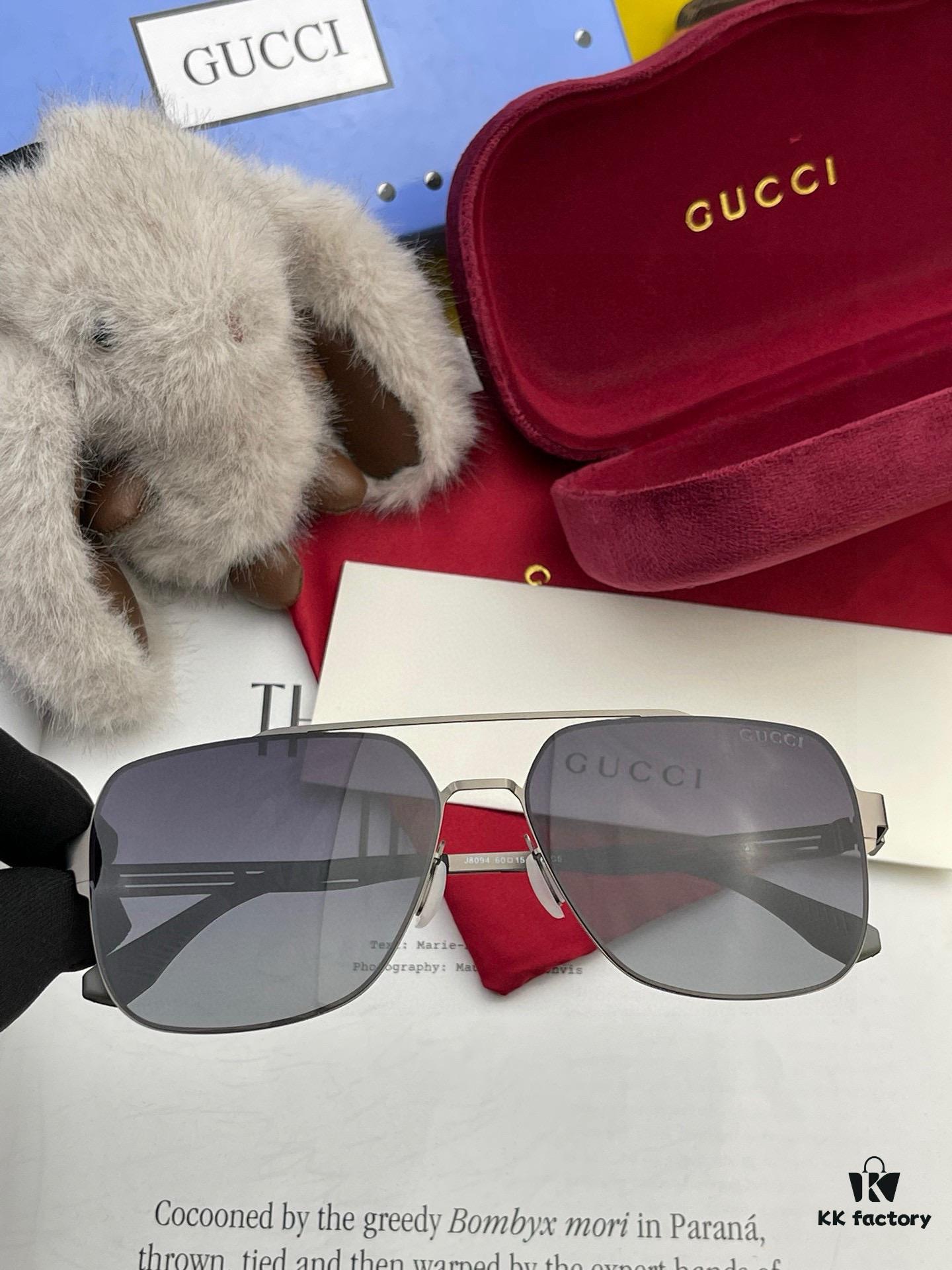 6931fdef3a89a121ed54e23f GUCCI 2025 New Unisex Polygonal Sunglasses with IP Plating, Ultra-Lightweight and Highly Elastic, Screw-Free Design, Scratch-Resistant and Unbreakable, High-Definition Nylon Lenses, Premium Craftsmanship, Original Materials, Stylish and Versatile