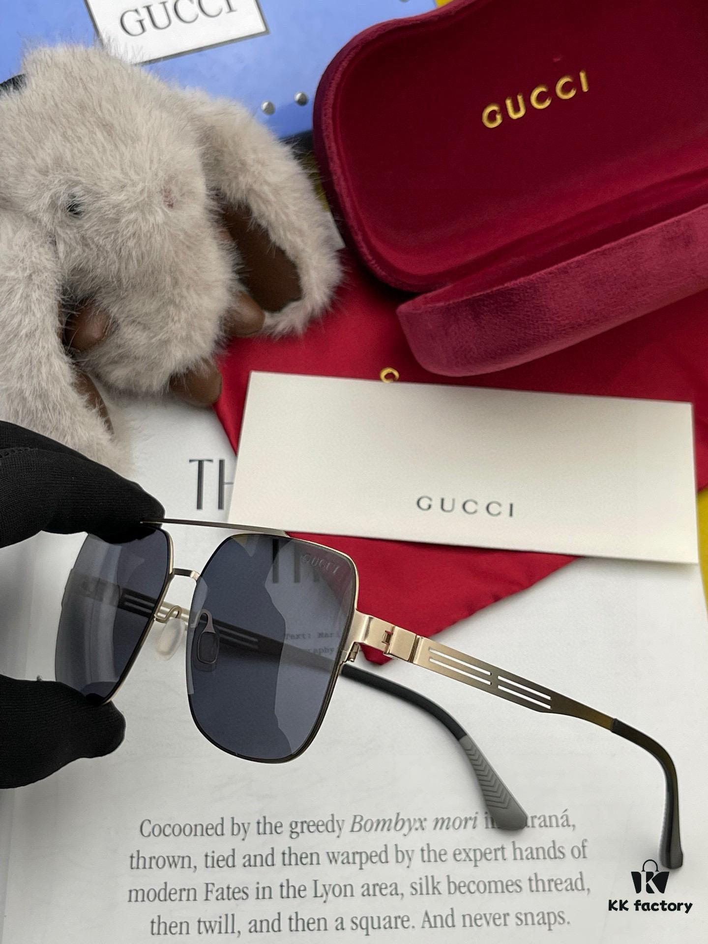 6931fdef3a89a121ed54e241 GUCCI 2025 New Unisex Polygonal Sunglasses with IP Plating, Ultra-Lightweight and Highly Elastic, Screw-Free Design, Scratch-Resistant and Unbreakable, High-Definition Nylon Lenses, Premium Craftsmanship, Original Materials, Stylish and Versatile