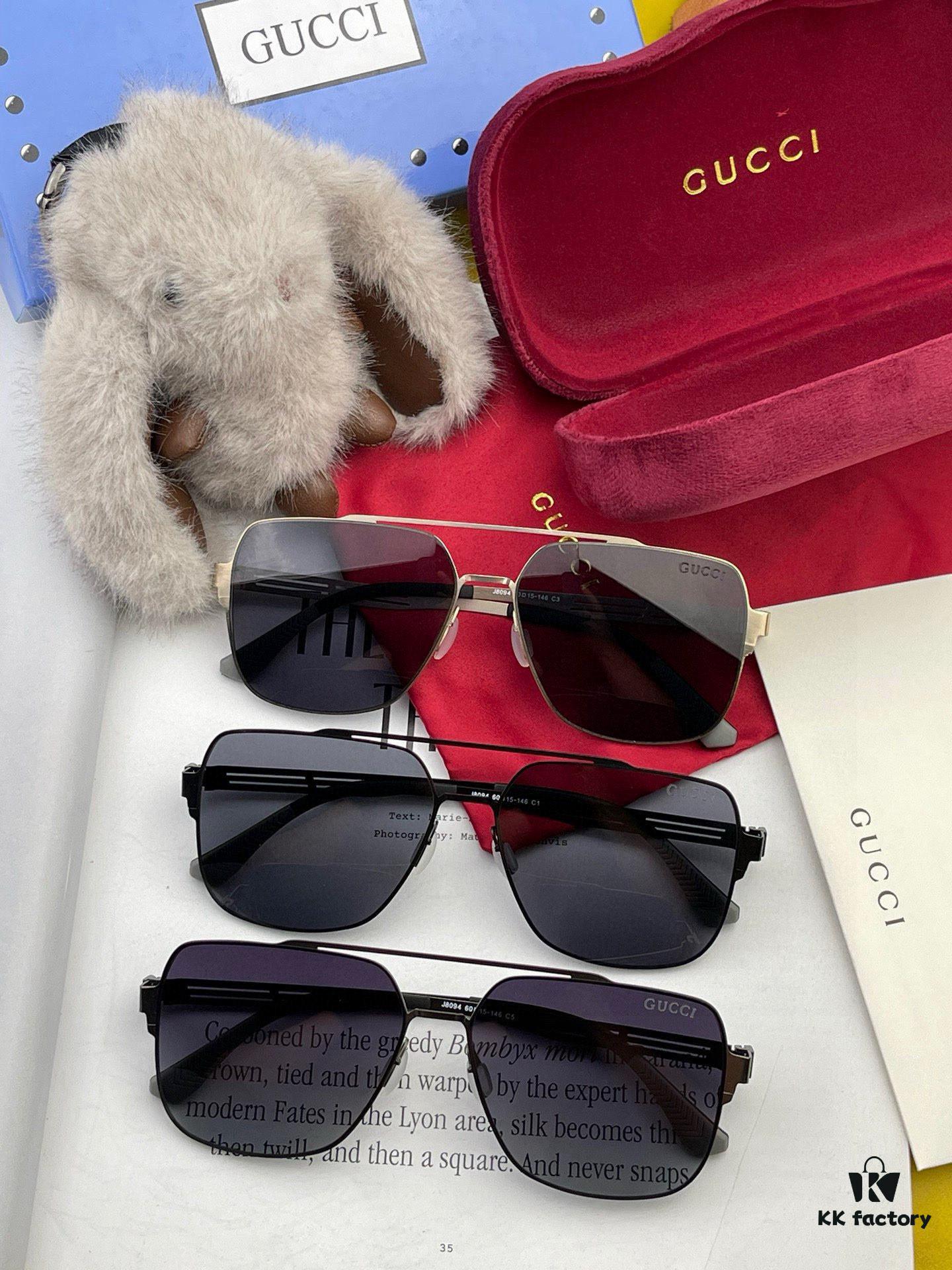 6931fdef3a89a121ed54e243 GUCCI 2025 New Unisex Polygonal Sunglasses with IP Plating, Ultra-Lightweight and Highly Elastic, Screw-Free Design, Scratch-Resistant and Unbreakable, High-Definition Nylon Lenses, Premium Craftsmanship, Original Materials, Stylish and Versatile