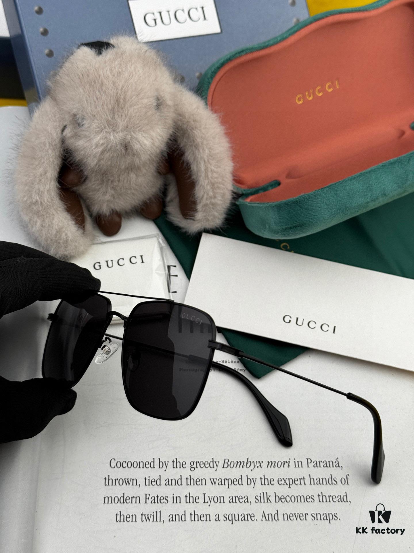 6931fdf03a89a121ed54e24b Gucci High-Quality Unisex Sunglasses, Polarized Imported Polylite Lenses, Aviator Style, UV Protection, Universal Fit for Driving and Fishing