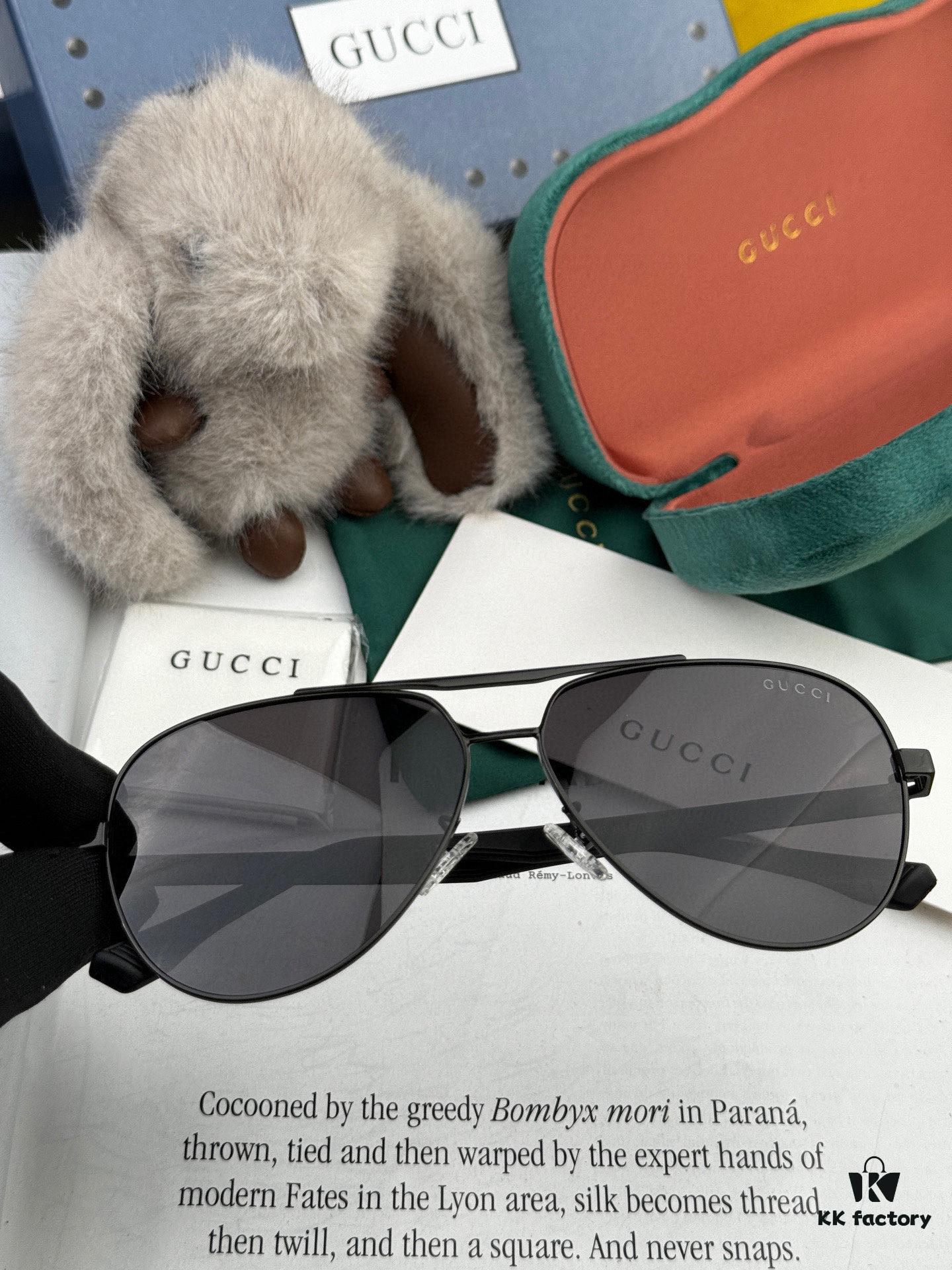 6931fdf03a89a121ed54e24f Gucci High-Quality Unisex Sunglasses, Polarized Imported Polylite Lenses, Aviator Style, UV Protection, Slimming Design for Driving and Fishing