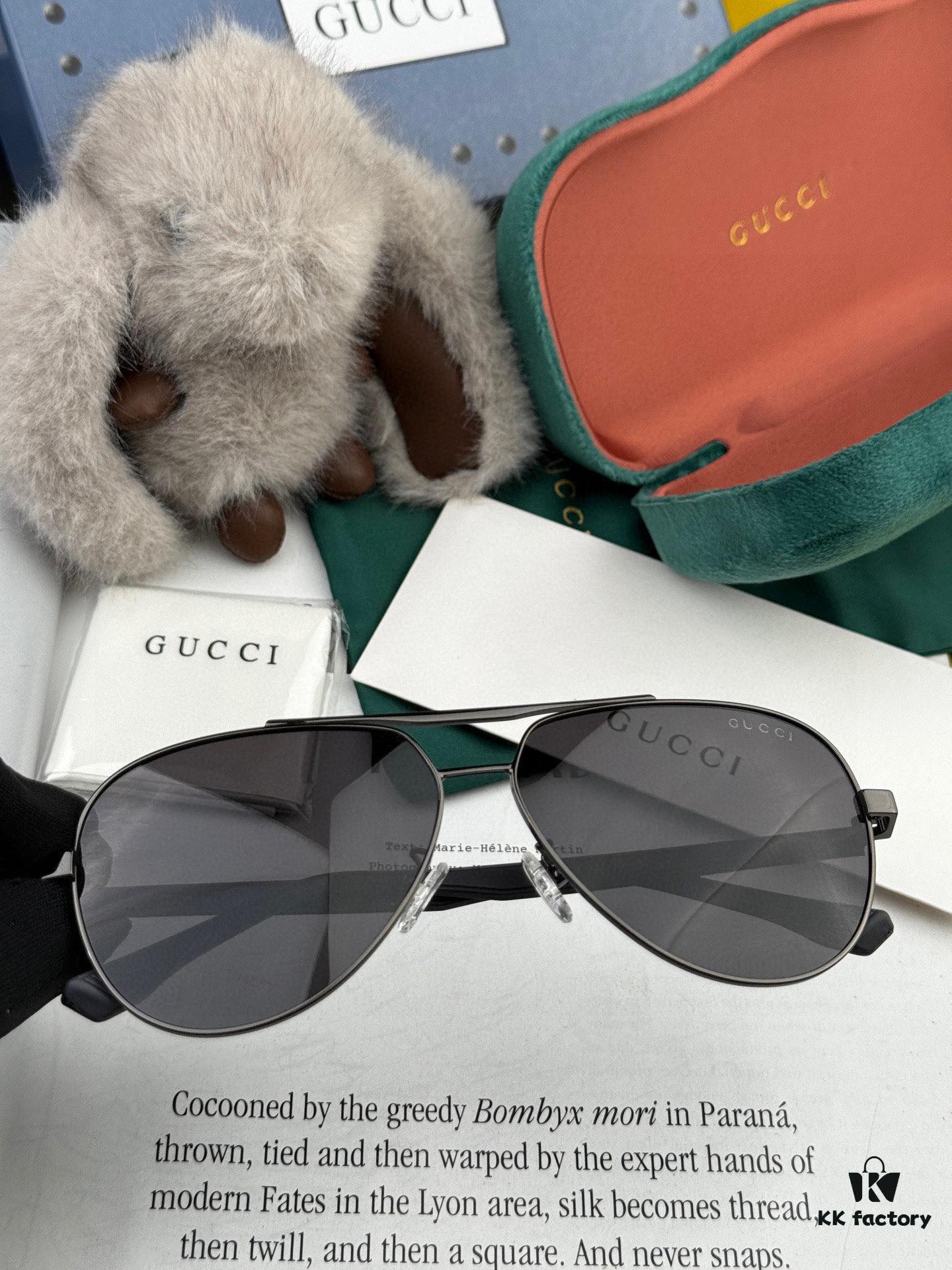 6931fdf03a89a121ed54e250 Gucci High-Quality Unisex Sunglasses, Polarized Imported Polylite Lenses, Aviator Style, UV Protection, Slimming Design for Driving and Fishing