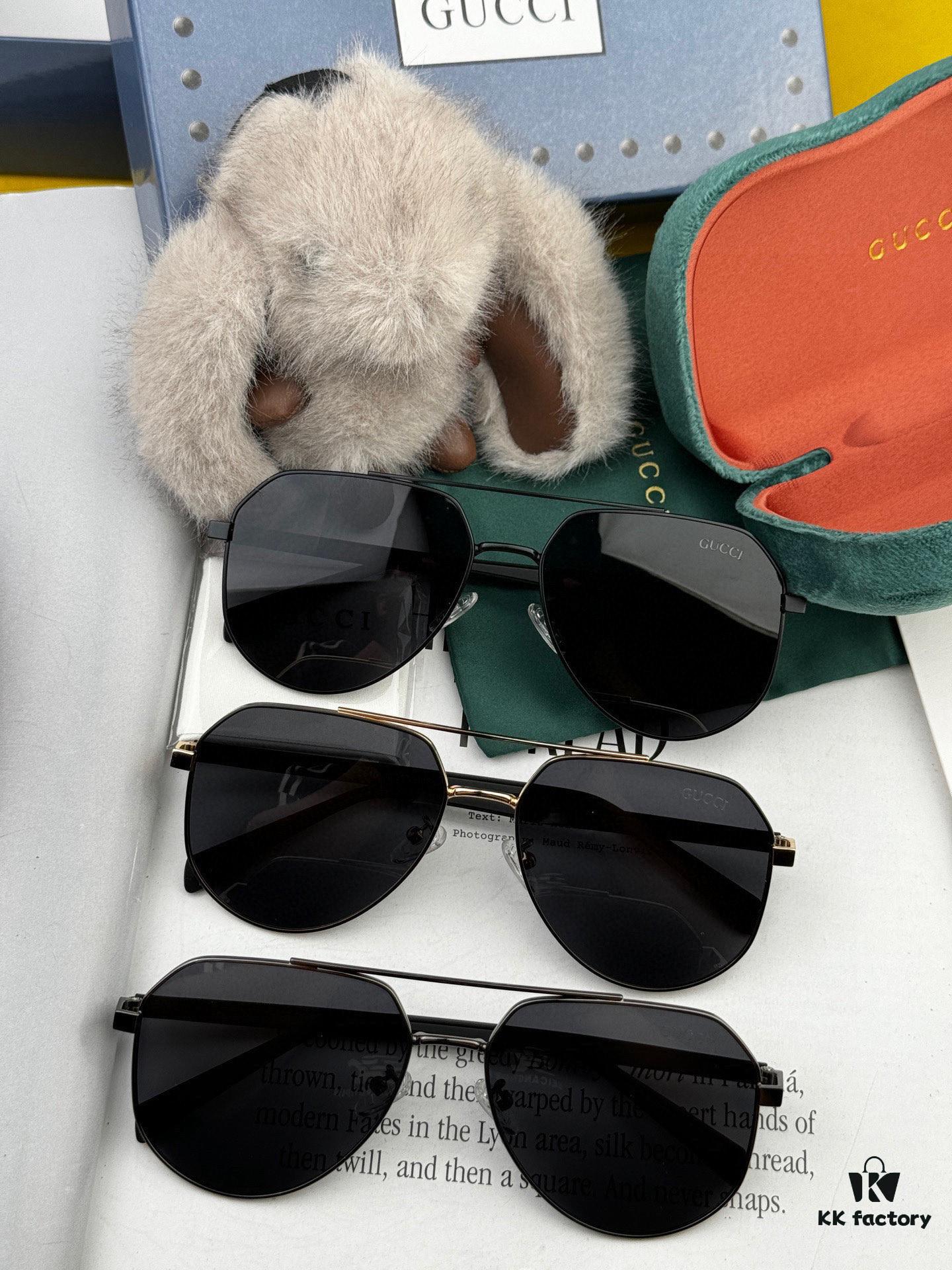 6931fdf13a89a121ed54e25e Gucci High-Quality Unisex Sunglasses with Imported Polarized Lenses, Stylish Oversized Pilot Shades for Men, UV Protection, Perfect for Driving and Fishing