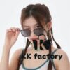 Gucci New Model Cat-eye Sunglasses, Unisex Driving Glasses, Popular Celebrity Style, Aviator Sun Glasses