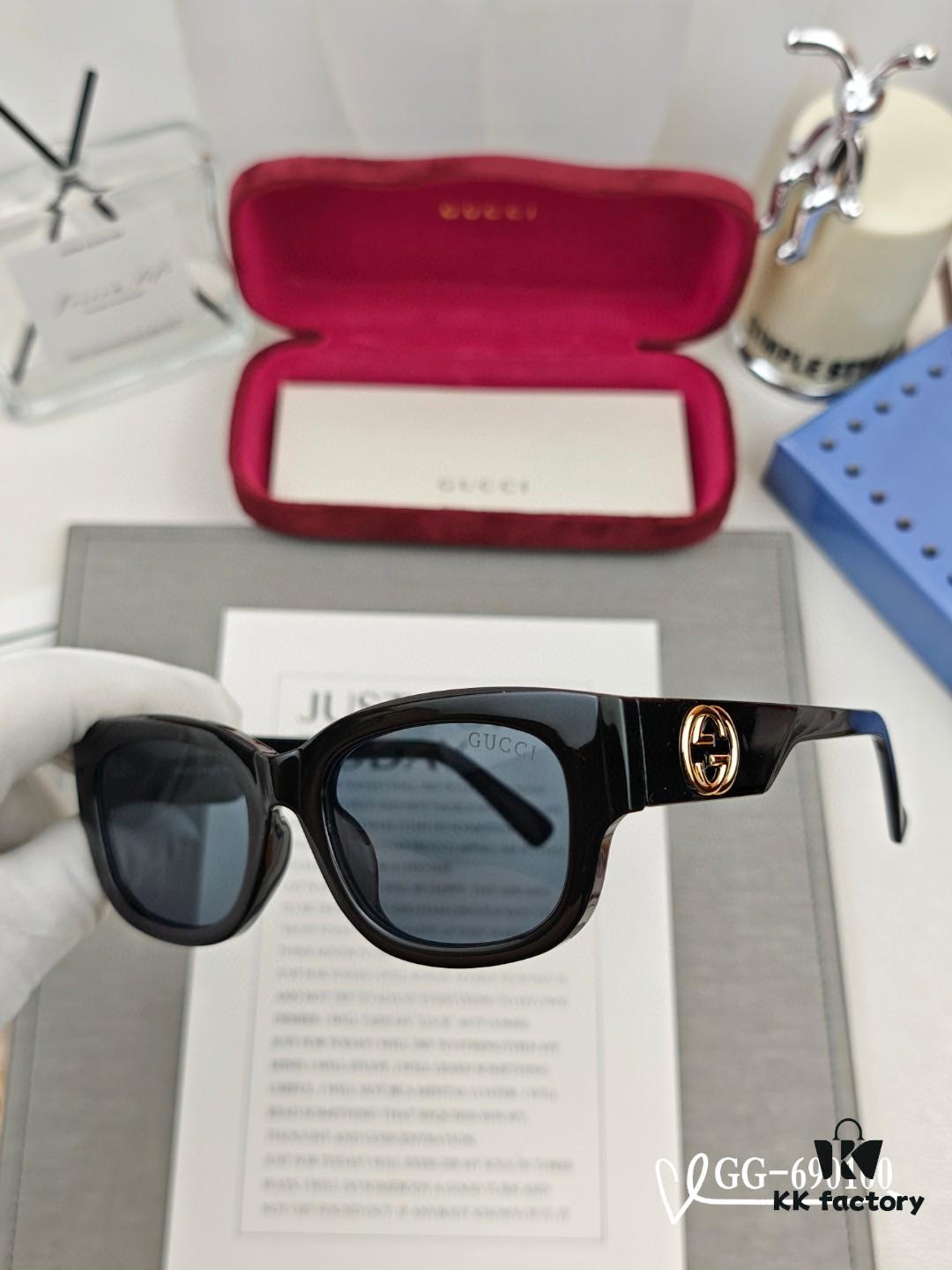 6931fdf63a89a121ed54e295 GUCCI Italy - Polarized TR Frame Sunglasses with High-Definition Resin Lenses, Lightweight and Comfortable Wear, Model: 69100