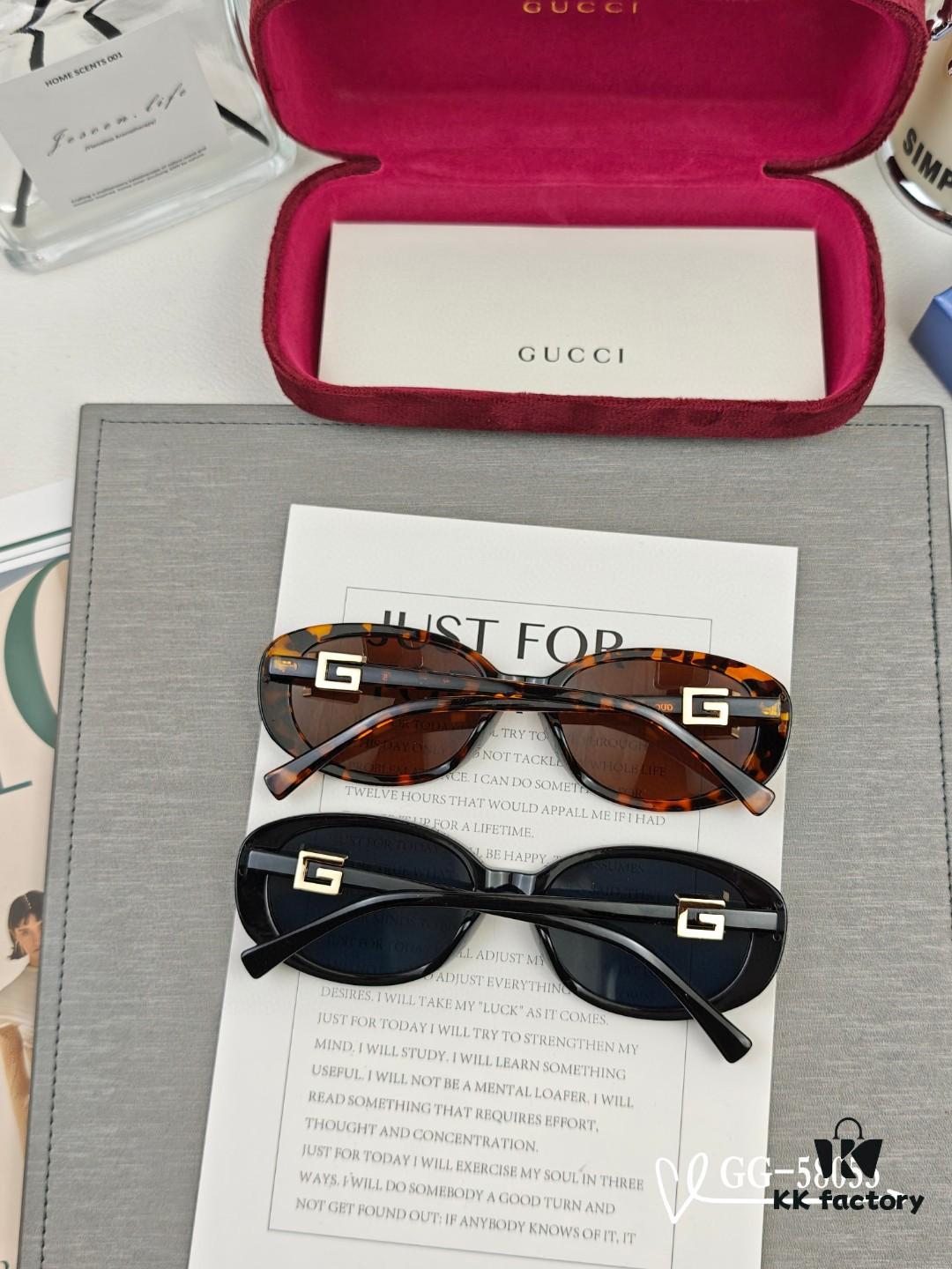 6931fdf83a89a121ed54e2ae GUCCI Italy - Polarized Resin High-Definition Lens Sunglasses, TR Frame Lightweight and Comfortable Wear, Size 57-16-148, Model 58053