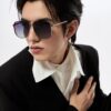 6931fdf93a89a121ed54e2be GUCCI Men's Colorful Pilot Polarized Sunglasses