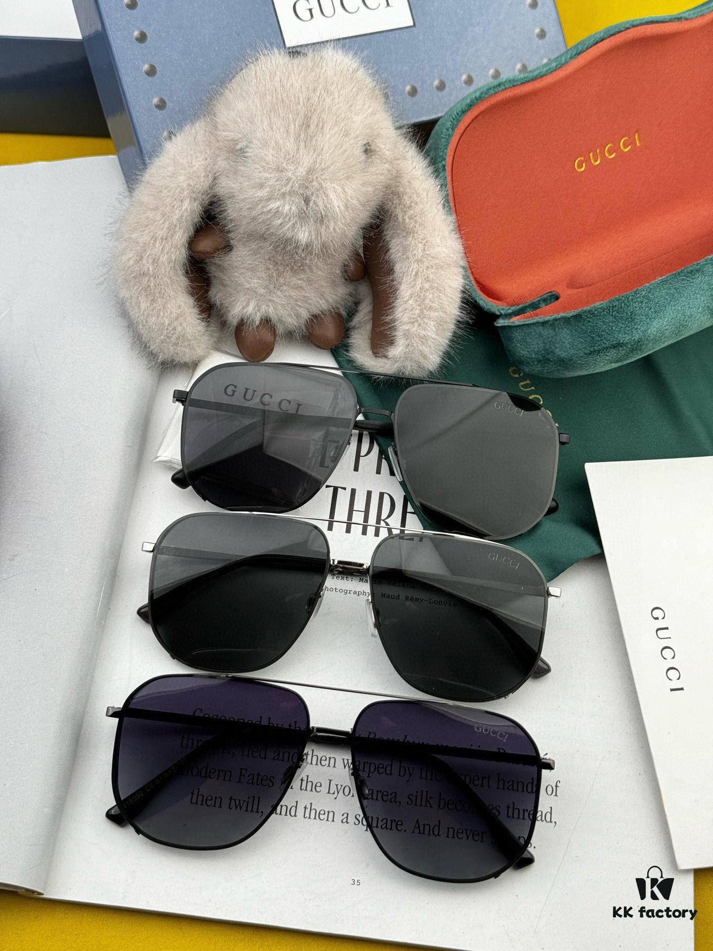 6931fdfa3a89a121ed54e2c7 GUCCI Men's Colorful Pilot Polarized Sunglasses