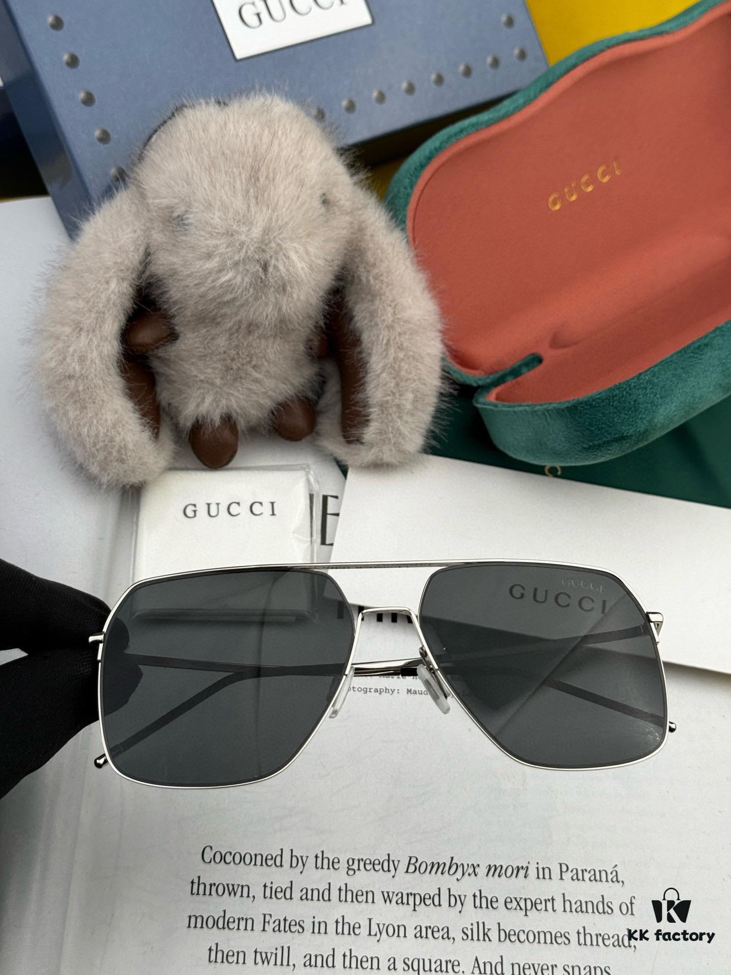 6931fdfa3a89a121ed54e2ca GUCCI Men's Colorful Pilot Polarized Sunglasses