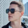 6931fdfc3a89a121ed54e2ec GUCCI Men's Colorful Pilot Polarized Sunglasses