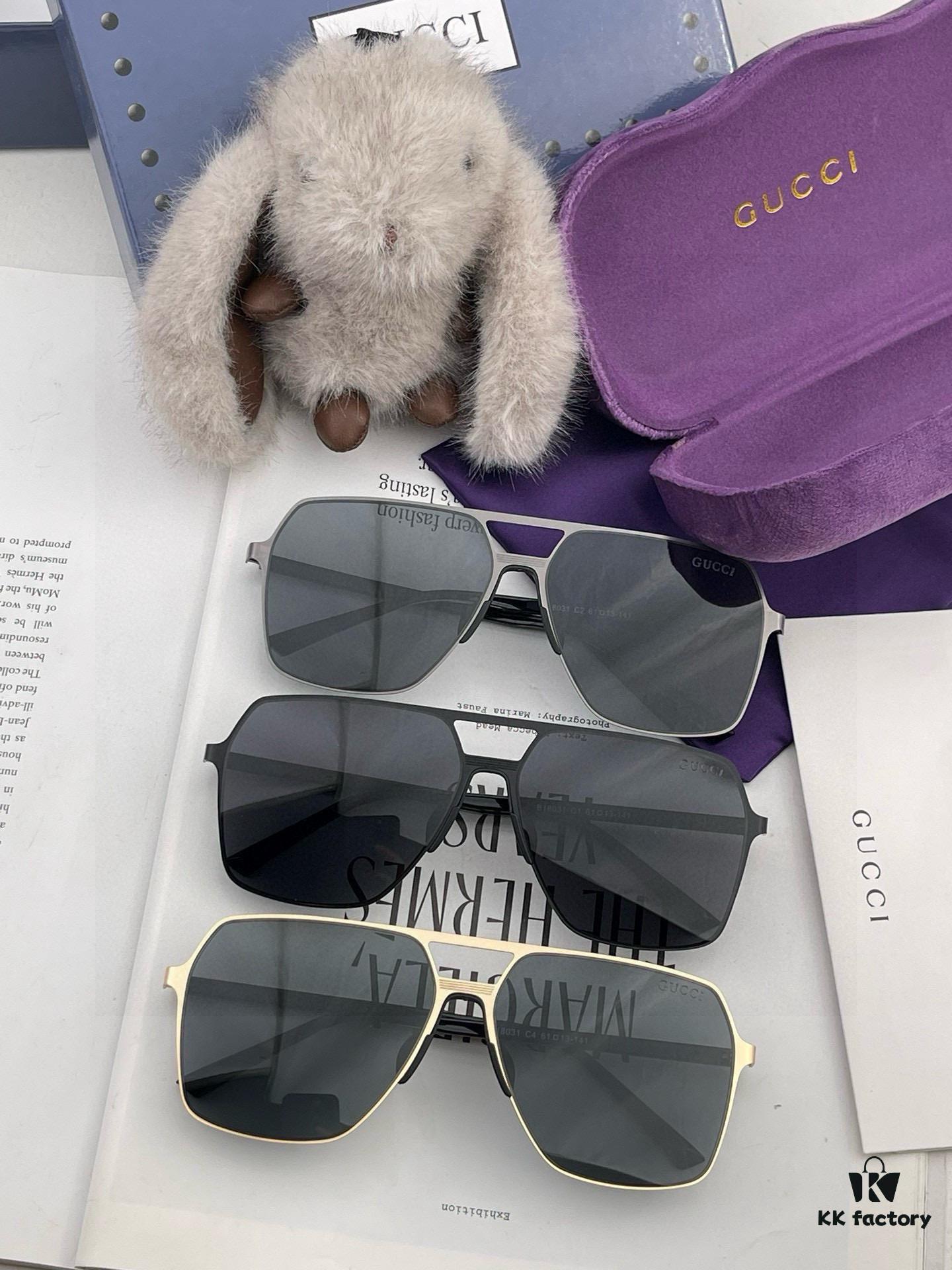 6931fdfd3a89a121ed54e2f4 GUCCI Men's Colorful Pilot Polarized Sunglasses