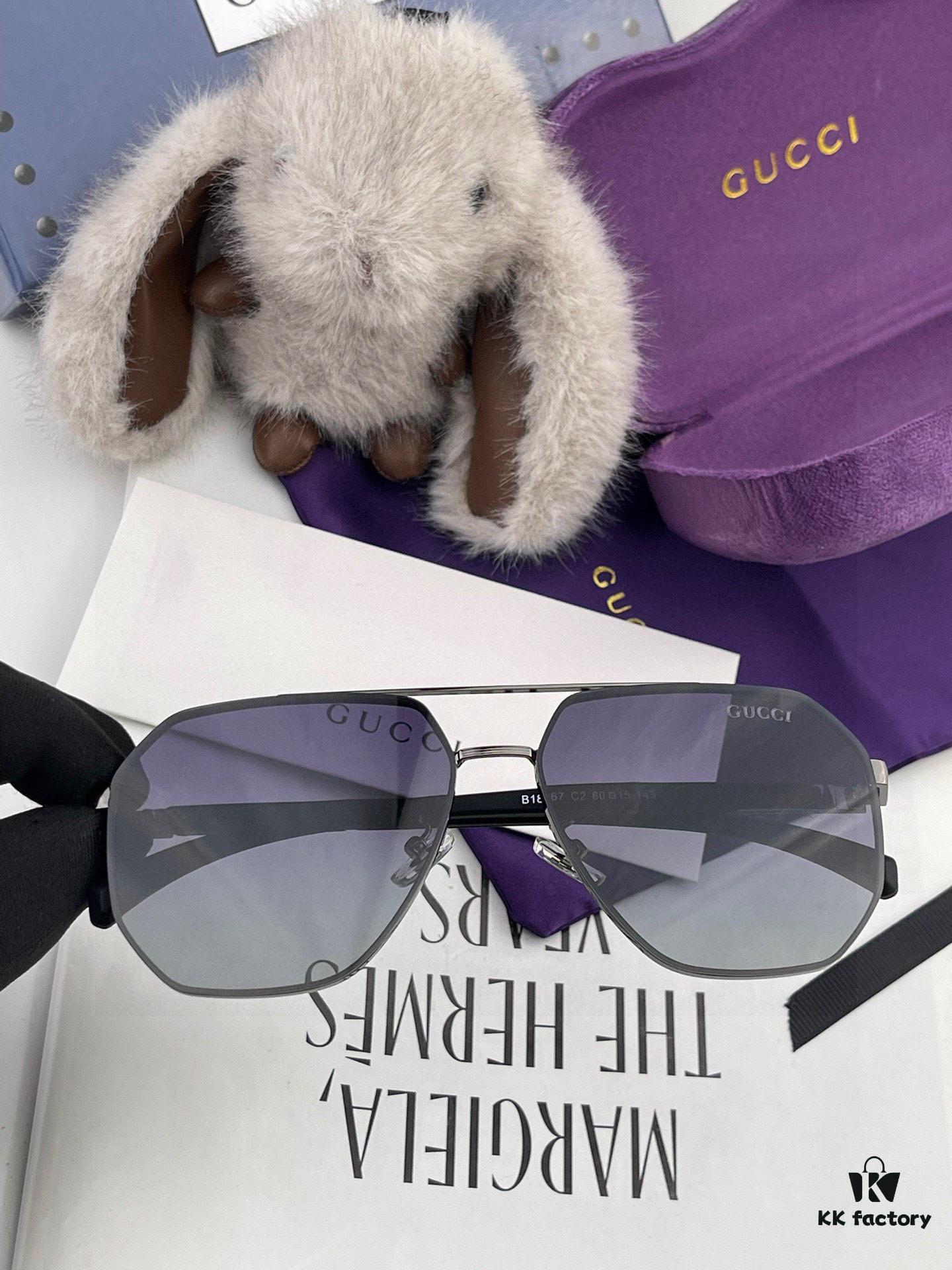 6931fdfe3a89a121ed54e302 GUCCI Men's Colorful Pilot Polarized Sunglasses