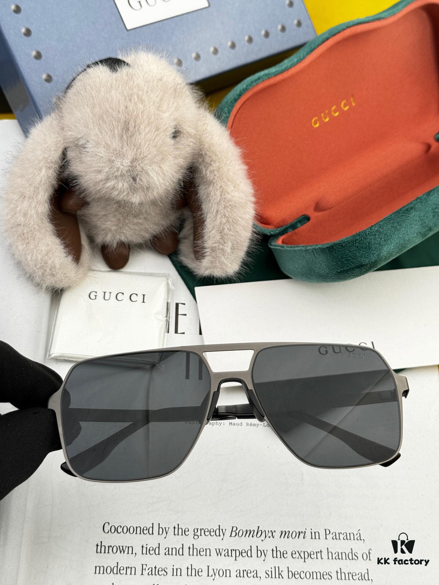 6931fdff3a89a121ed54e309 GUCCI Men's Colorful Pilot Polarized Sunglasses